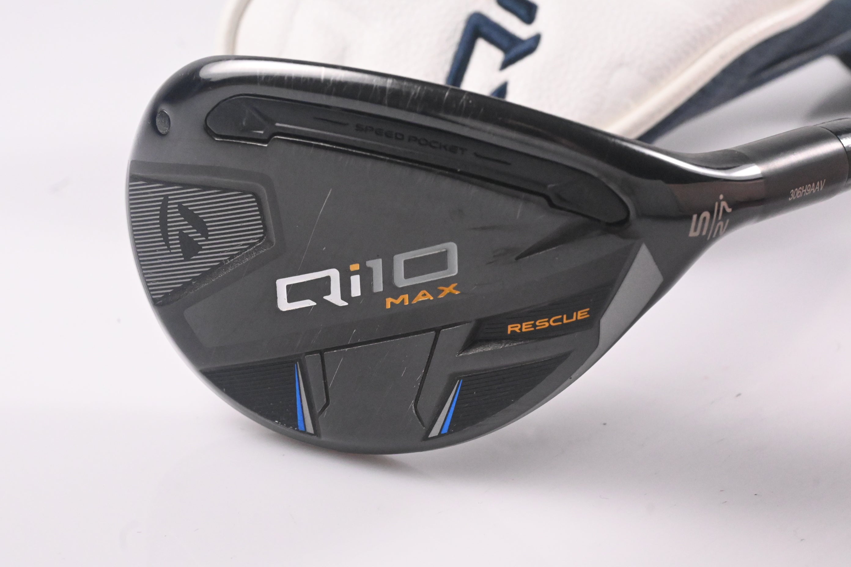 Ladies Taylormade Qi10 Max #5 Hybrid / 27 Degree / Ladies Flex Speeder NX TCS 40