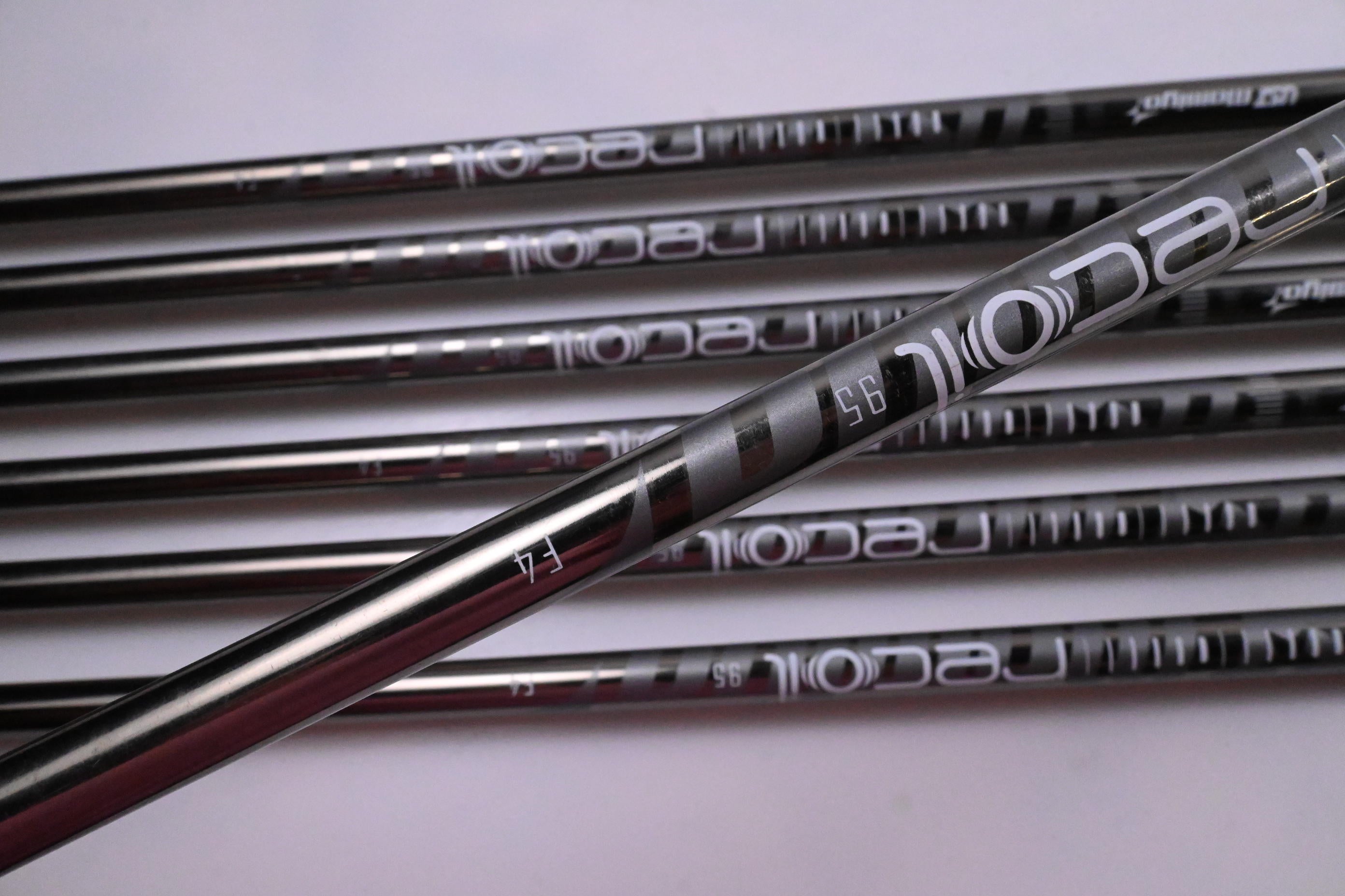 Mizuno JPX 919 Hot Metal Irons / 4-PW / Stiff Flex UST Recoil 95 Shafts