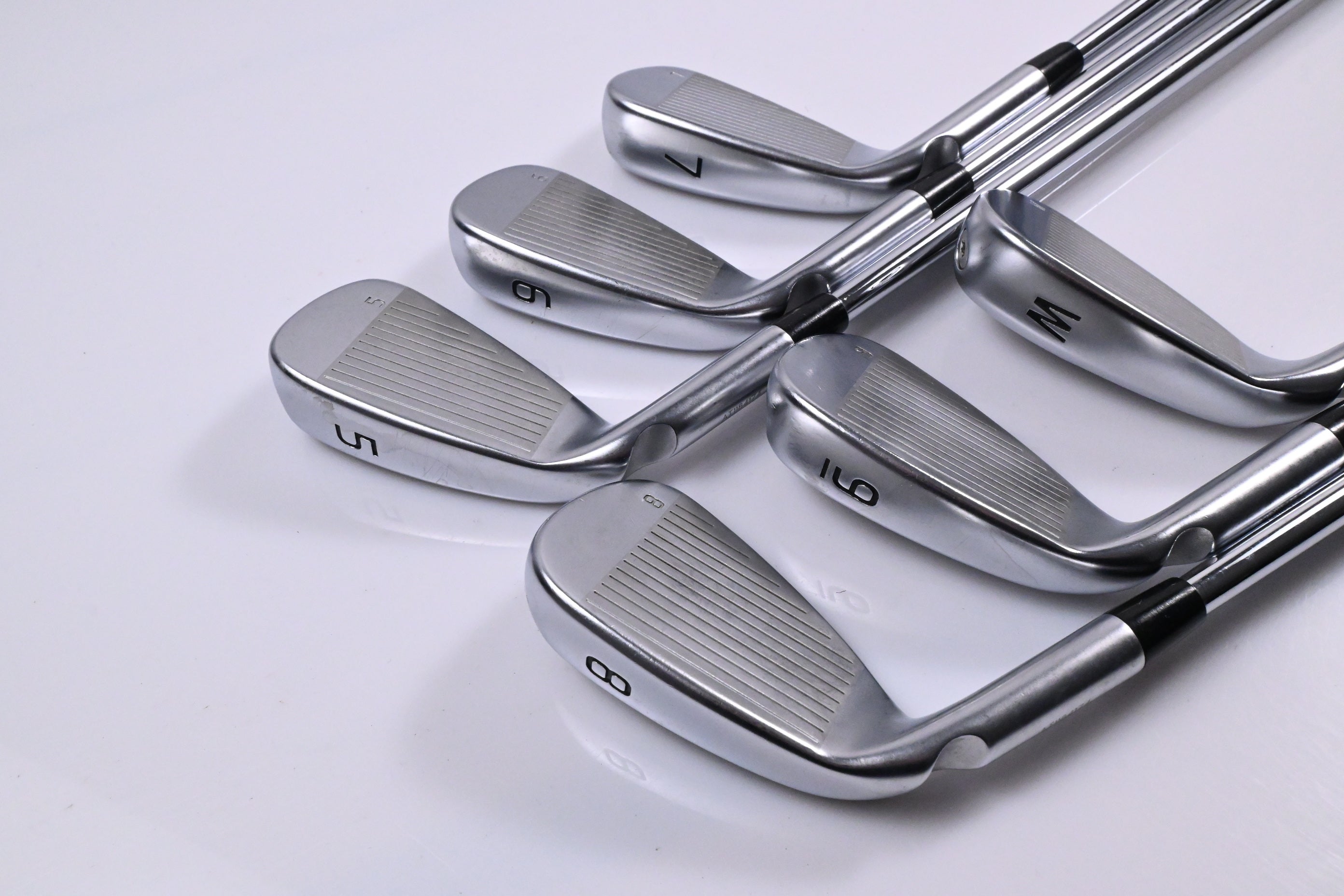 Ping G430 Irons / 5-PW / Black Dot / Regular Flex Ping AWT 2.0 Shafts