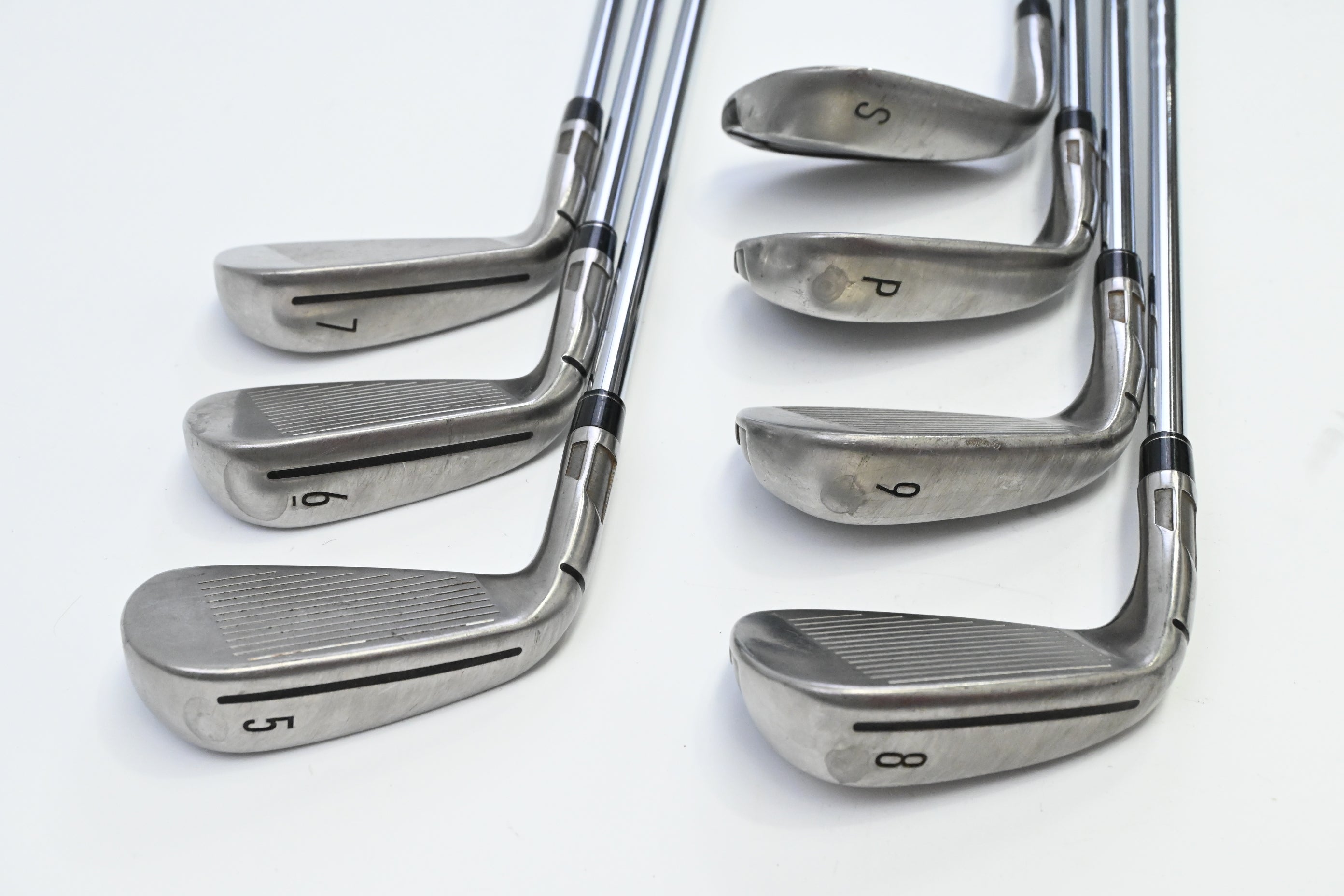 Taylormade Stealth Irons / 5-PW+SW / Stiff Flex KBS Max MT 85 Shafts