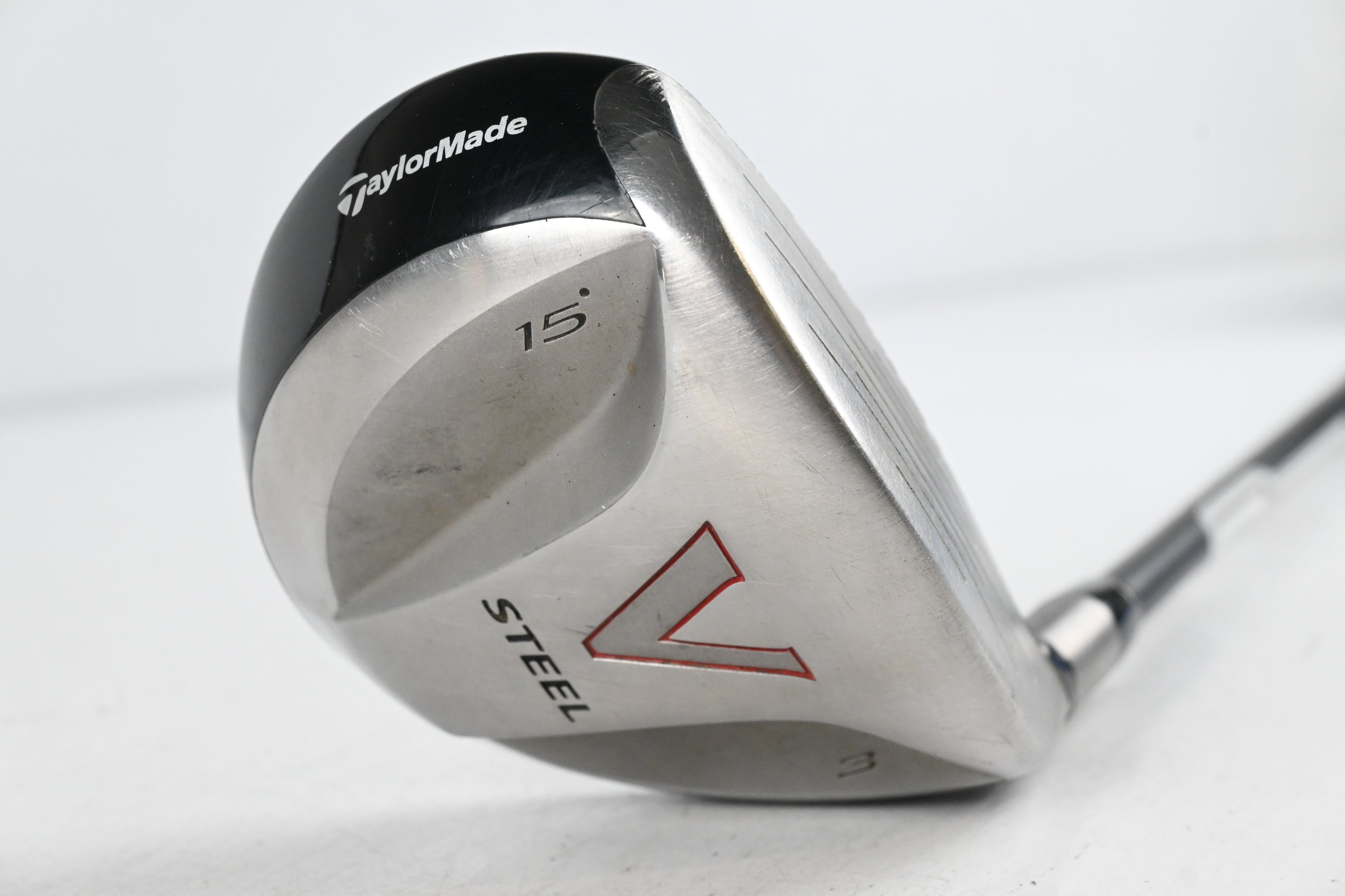 Taylormade V-Steel #3 Wood / 15 Degree / Regular Flex M.A.S.2 Ultralite Shaft