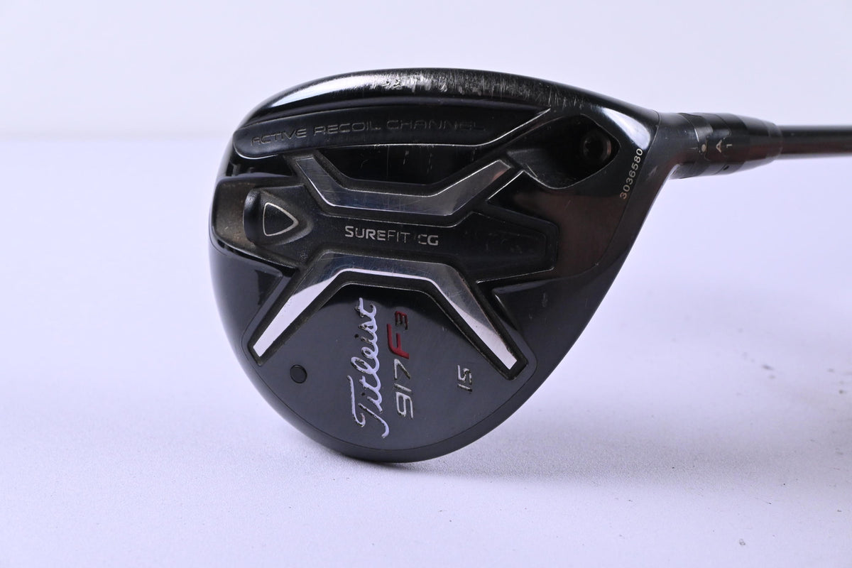 Titleist 917 F3 #3 Wood / 15 Degree / Regular Flex Diamana S+ Ltd 70 Shaft