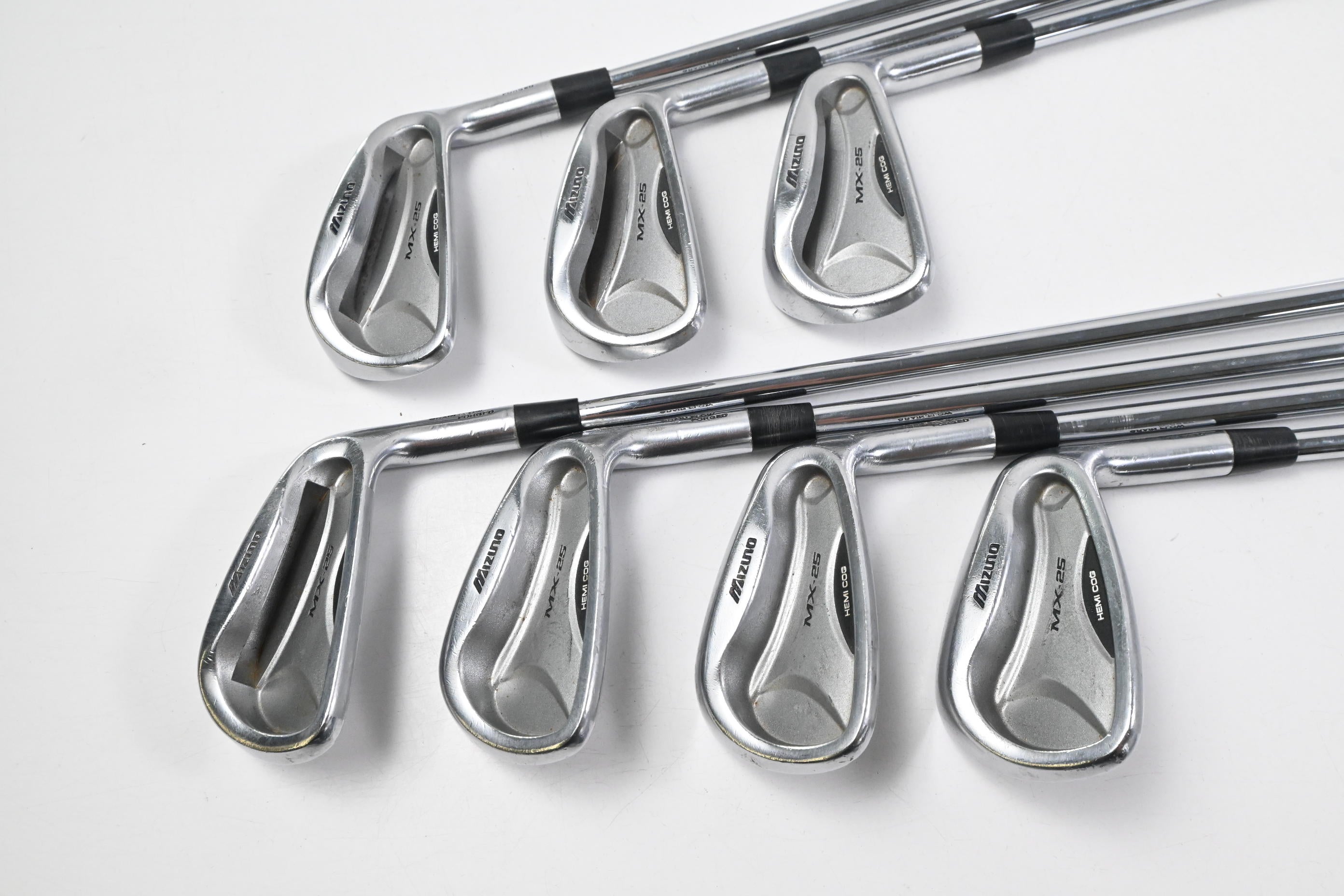 Mizuno MX-25 Irons / 4-PW / Regular+ Flex Project X Rifle Shafts
