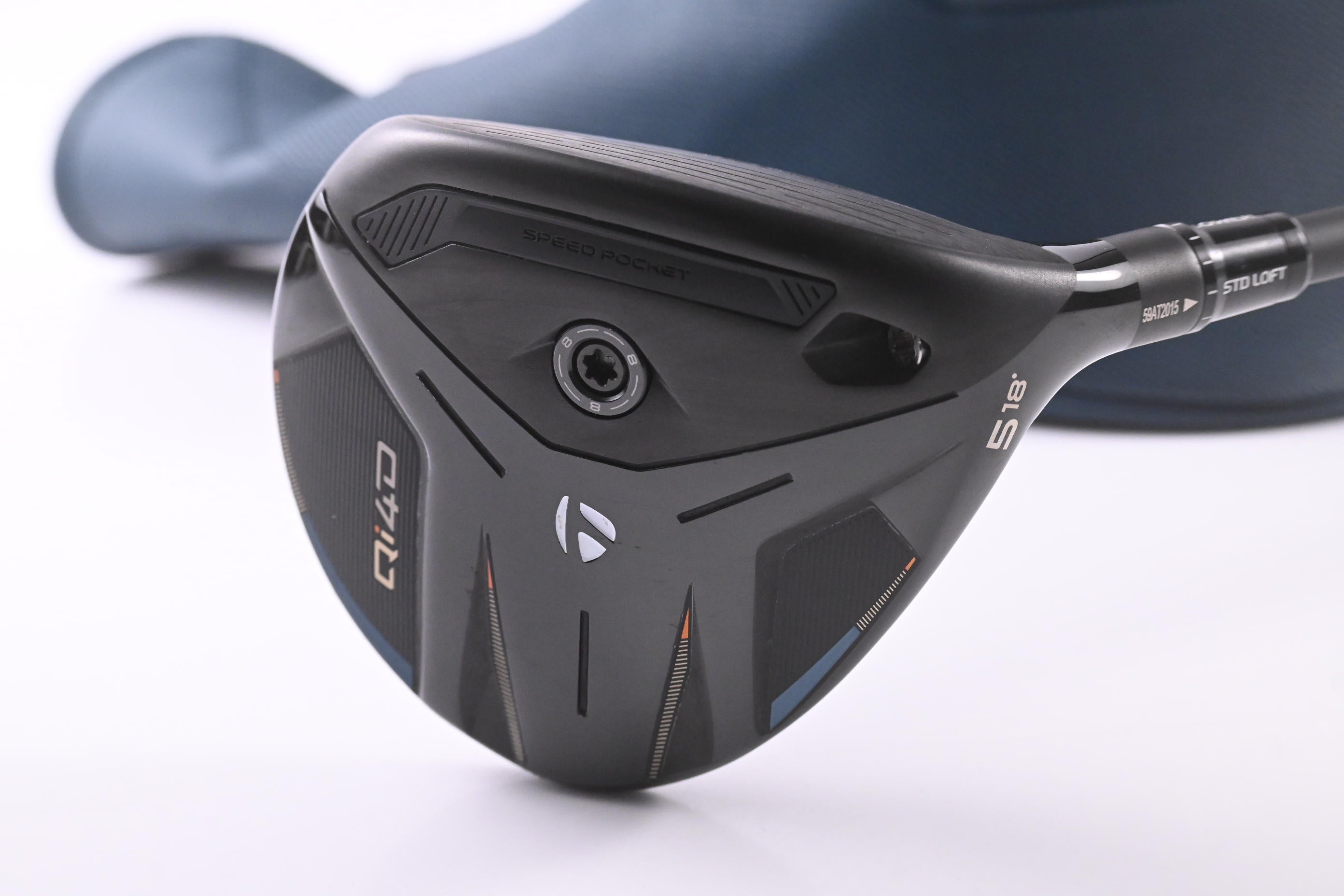 Taylormade Qi4D #5 Wood / 18 Degree / Regular Flex Tensei AV Blue 65 Shaft