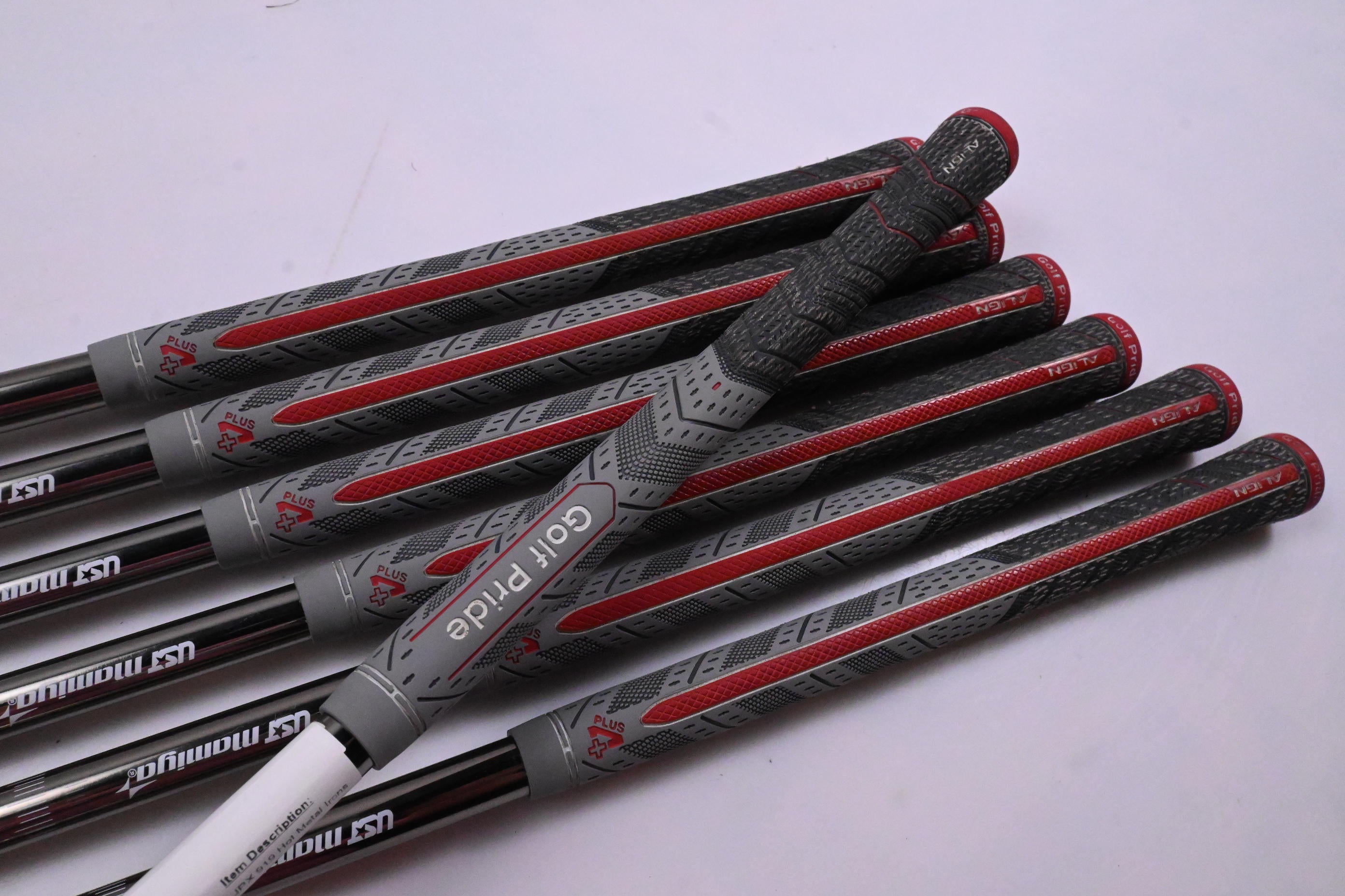 Mizuno JPX 919 Hot Metal Irons / 4-PW / Stiff Flex UST Recoil 95 Shafts
