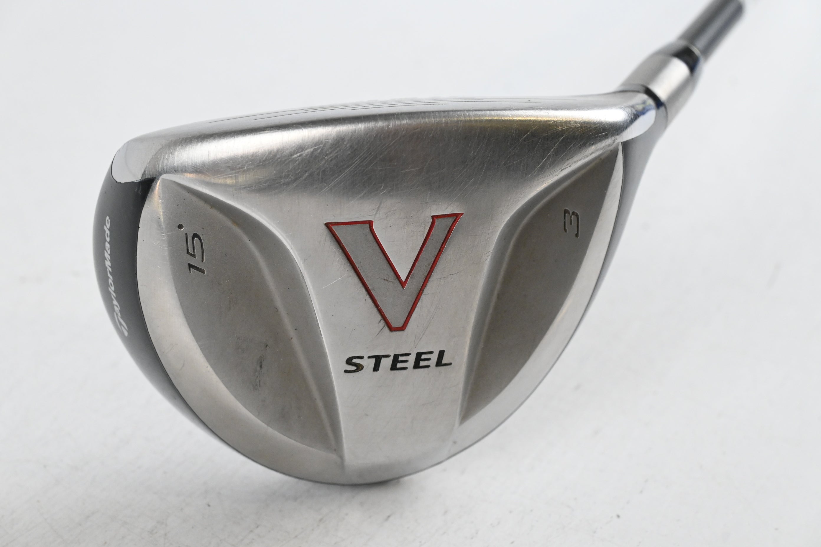 Taylormade V-Steel #3 Wood / 15 Degree / Regular Flex M.A.S.2 Ultralite Shaft
