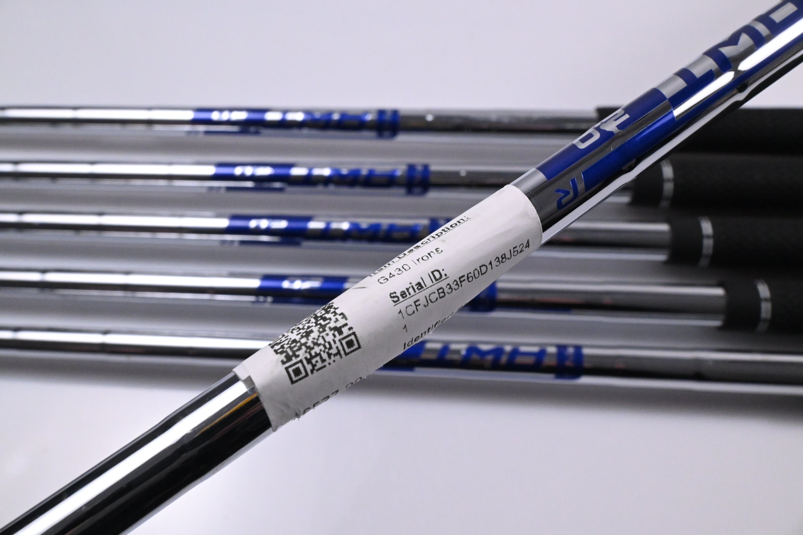 Ping G430 Irons / 5-PW / Black Dot / Regular Flex Ping AWT 2.0 Shafts