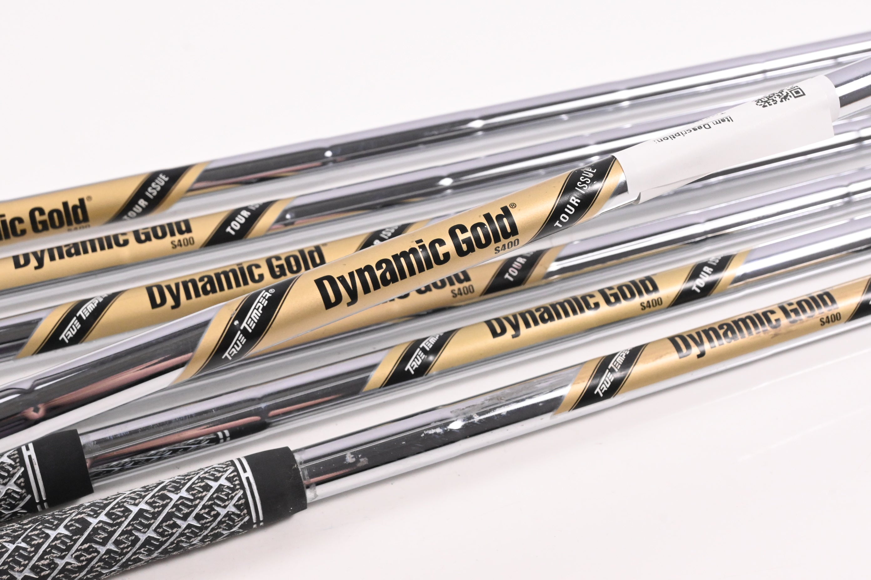 Dynamic Gold S400 Iron Shafts / Stiff Flex / Set of 7 / .355" Taper Tip