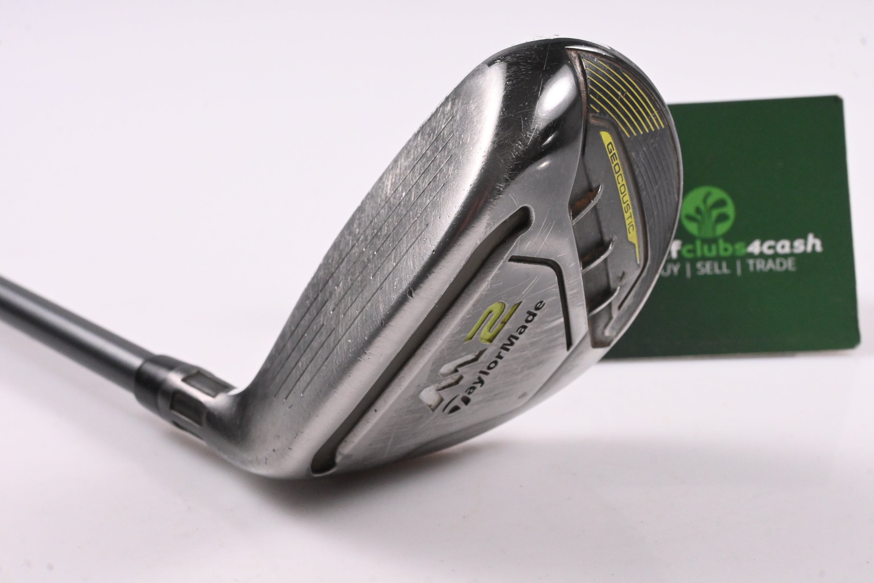 Left Hand Taylormade M2 2017 #4 Hybrid / 22 Degree / Regular Flex M2 REAX 65
