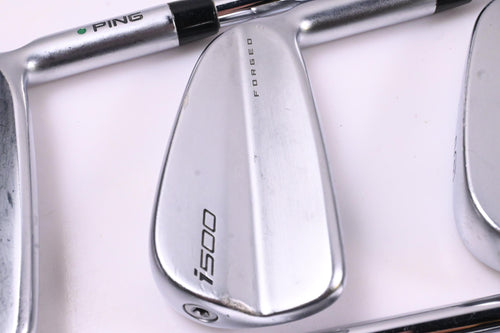 Ping i500 Irons / 4-PW / Green Dot / Regular Flex N.S.Pro Zelos 8 Shafts