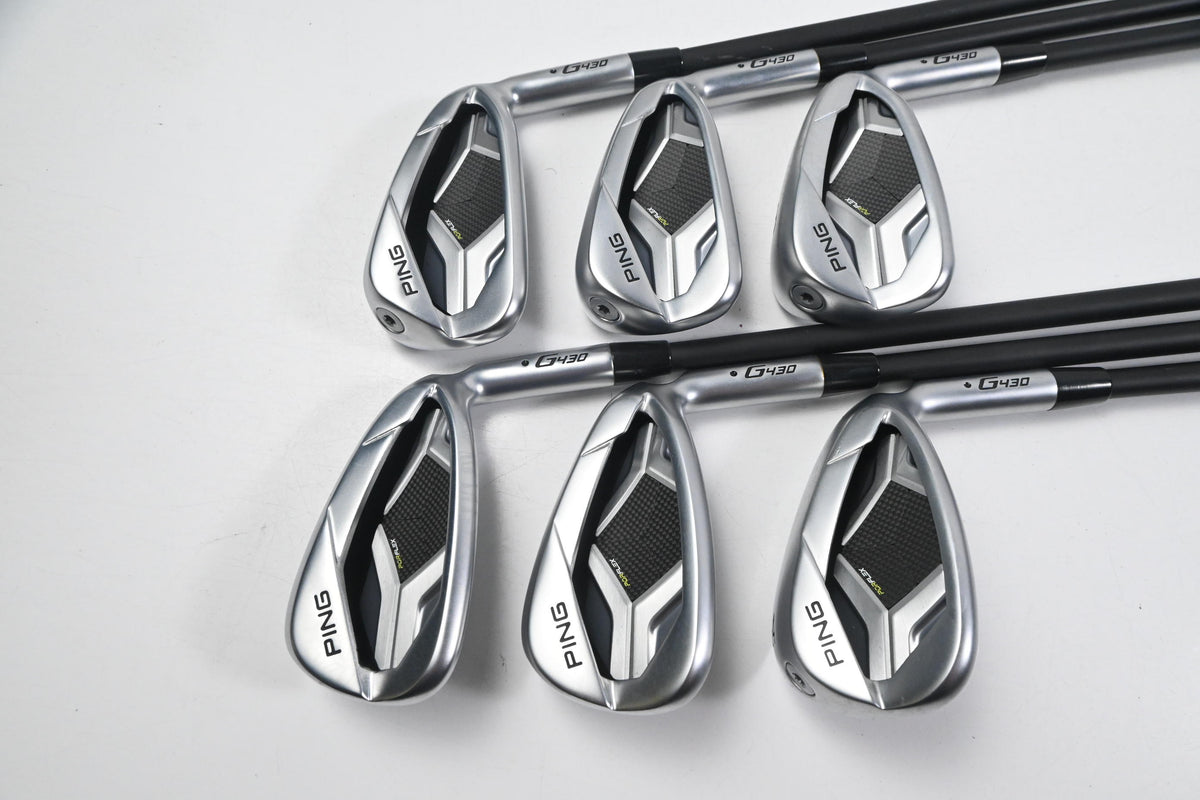 Ping G430 Irons / 6-PW+SW / Black Dot / Senior Flex Ping Alta CB Shafts