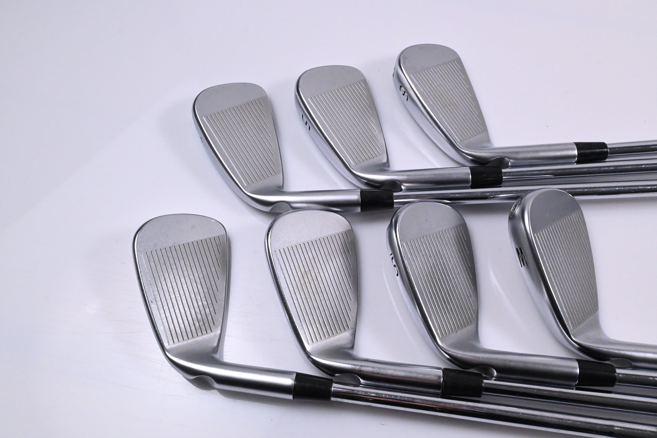 Ping i230 Irons / 4-PW / Blue Dot / Stiff Flex KBS Tour 120 Shafts