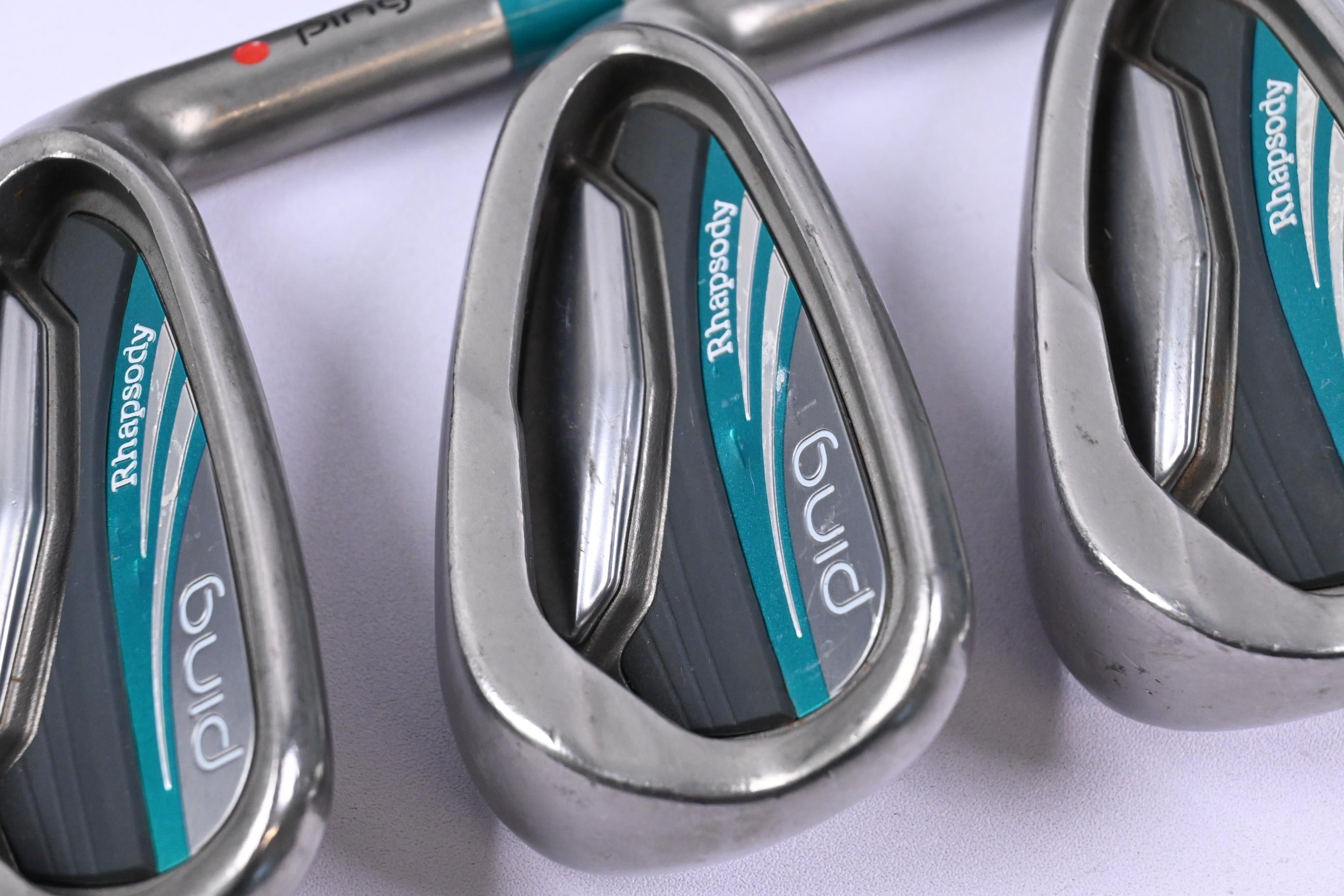 Ladies Ping Rhapsody 2015 Irons / 5-PW+SW / Red Dot / Ladies Flex ULT 220 Shafts