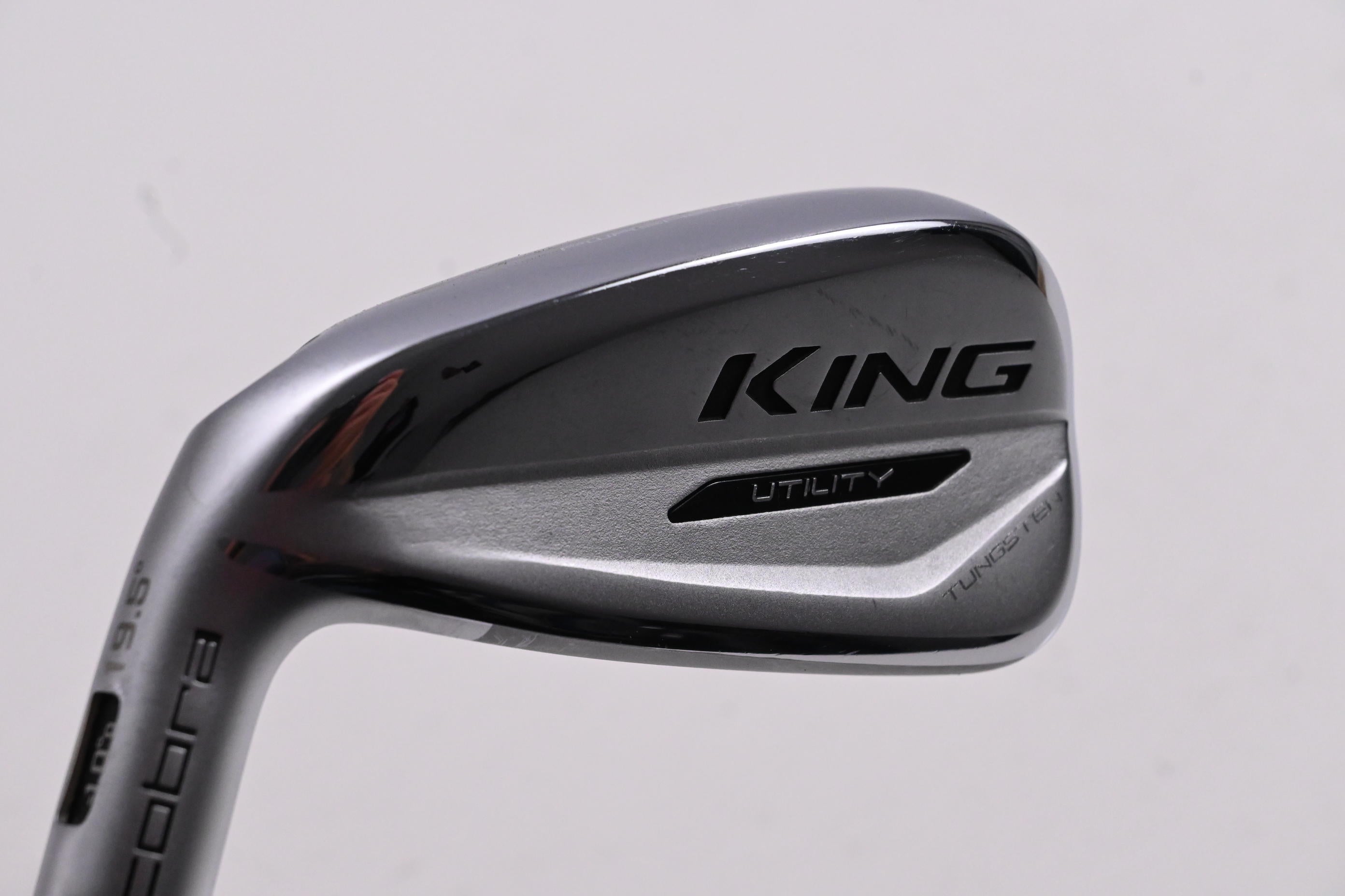 Left Hand Cobra King Utility 2020 #3 Iron / 19.5 Degree / Stiff Flex Catalyst 80