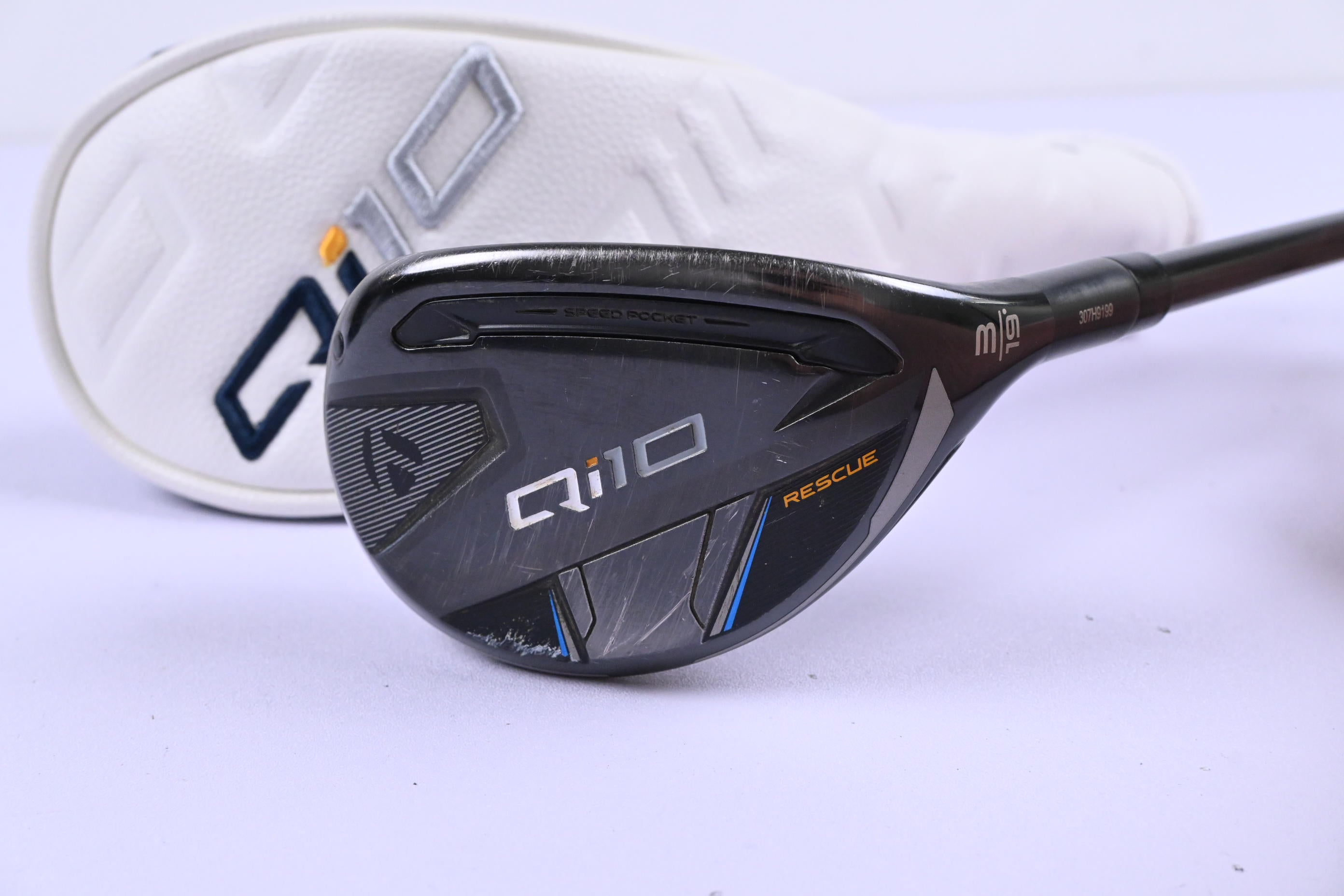Taylormade Qi10 #3 Hybrid / 19 Degree / Senior Flex Bassara 55 Shaft