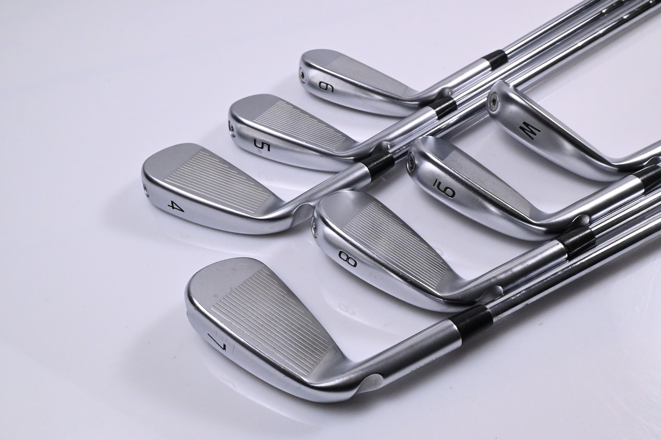 Ping i230 Irons / 4-PW / Blue Dot / Stiff Flex KBS Tour 120 Shafts