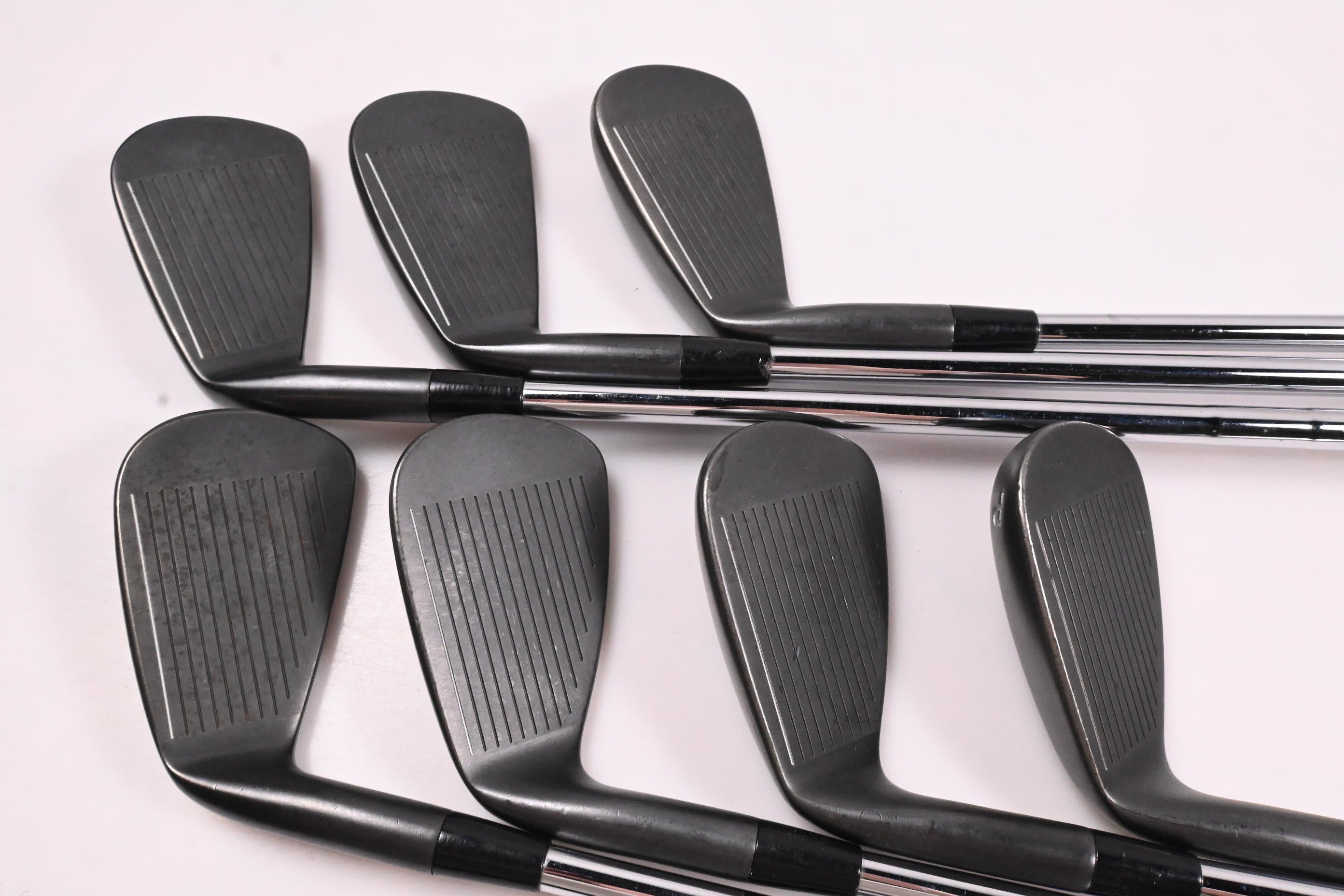 Cobra King Forged Tec Black Irons / 4-PW / Stiff Flex KBS Tour 120 Shafts