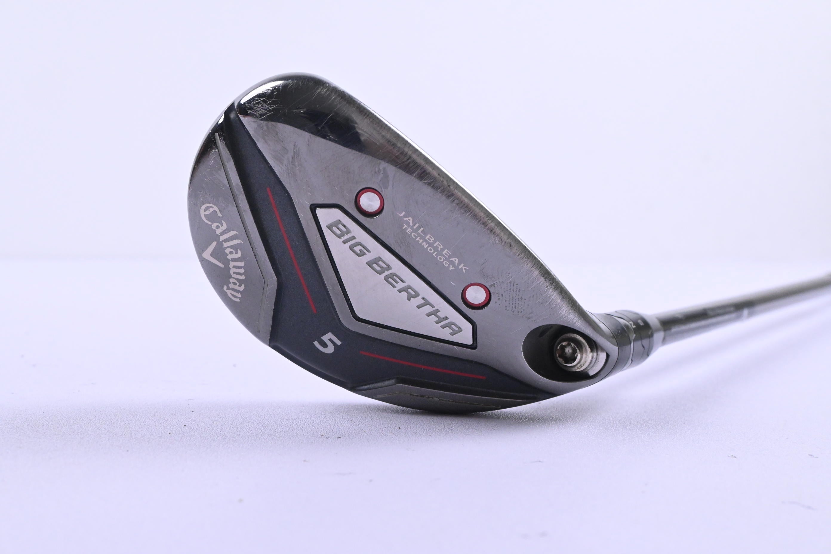 Ladies Callaway Big Bertha 2019 #5 Hybrid / 24 Degree / Ladies Flex UST Recoil