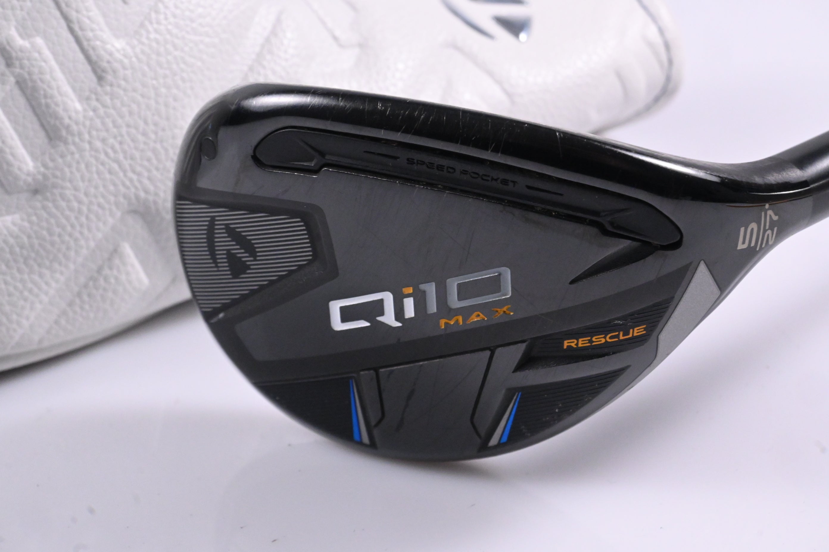 Ladies Taylormade Qi10 Max #5 Hybrid / 27 Degree / Ladies Flex Speeder NX TCS 40