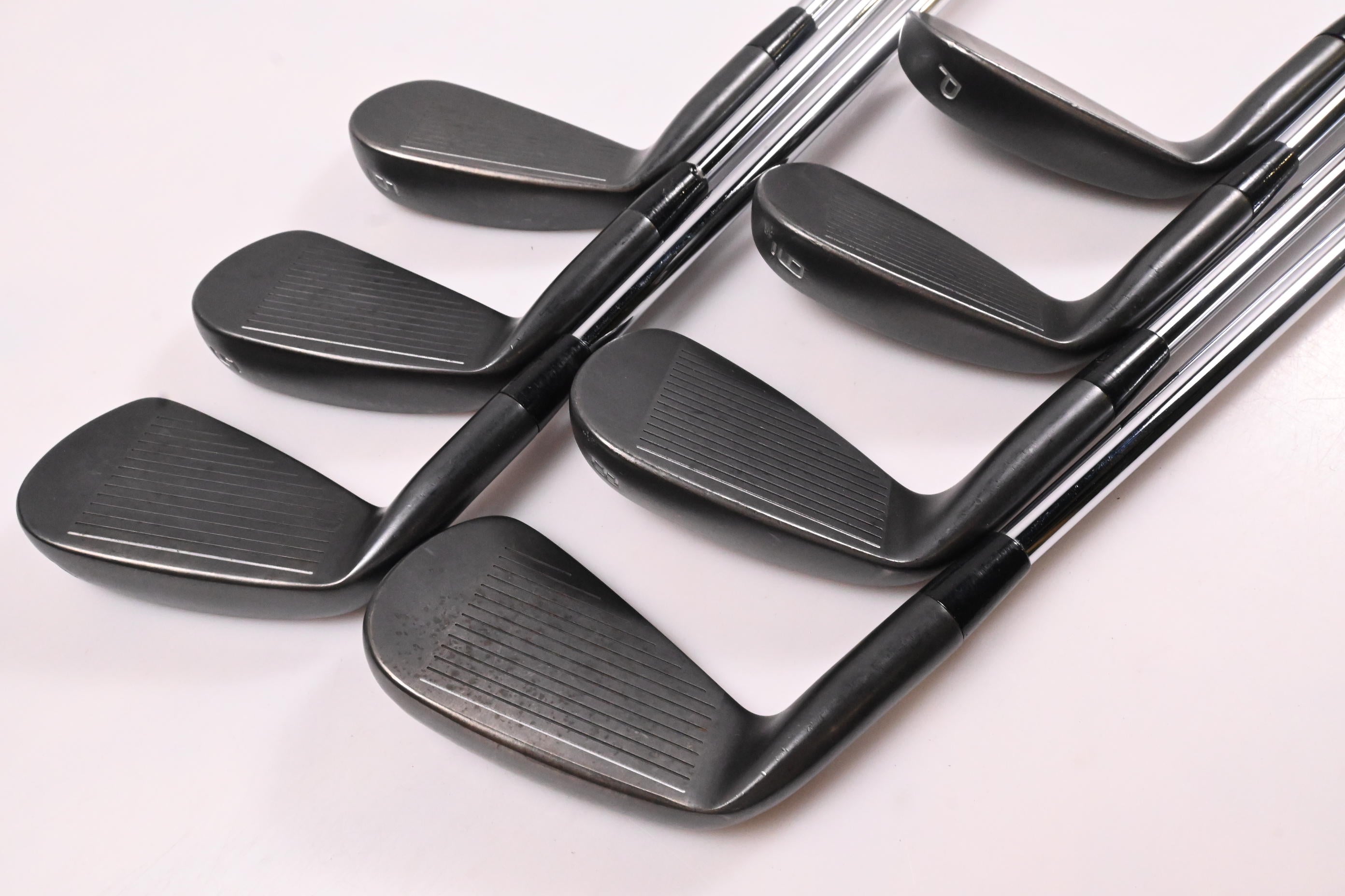 Cobra King Forged Tec Black Irons / 4-PW / Stiff Flex KBS Tour 120 Shafts
