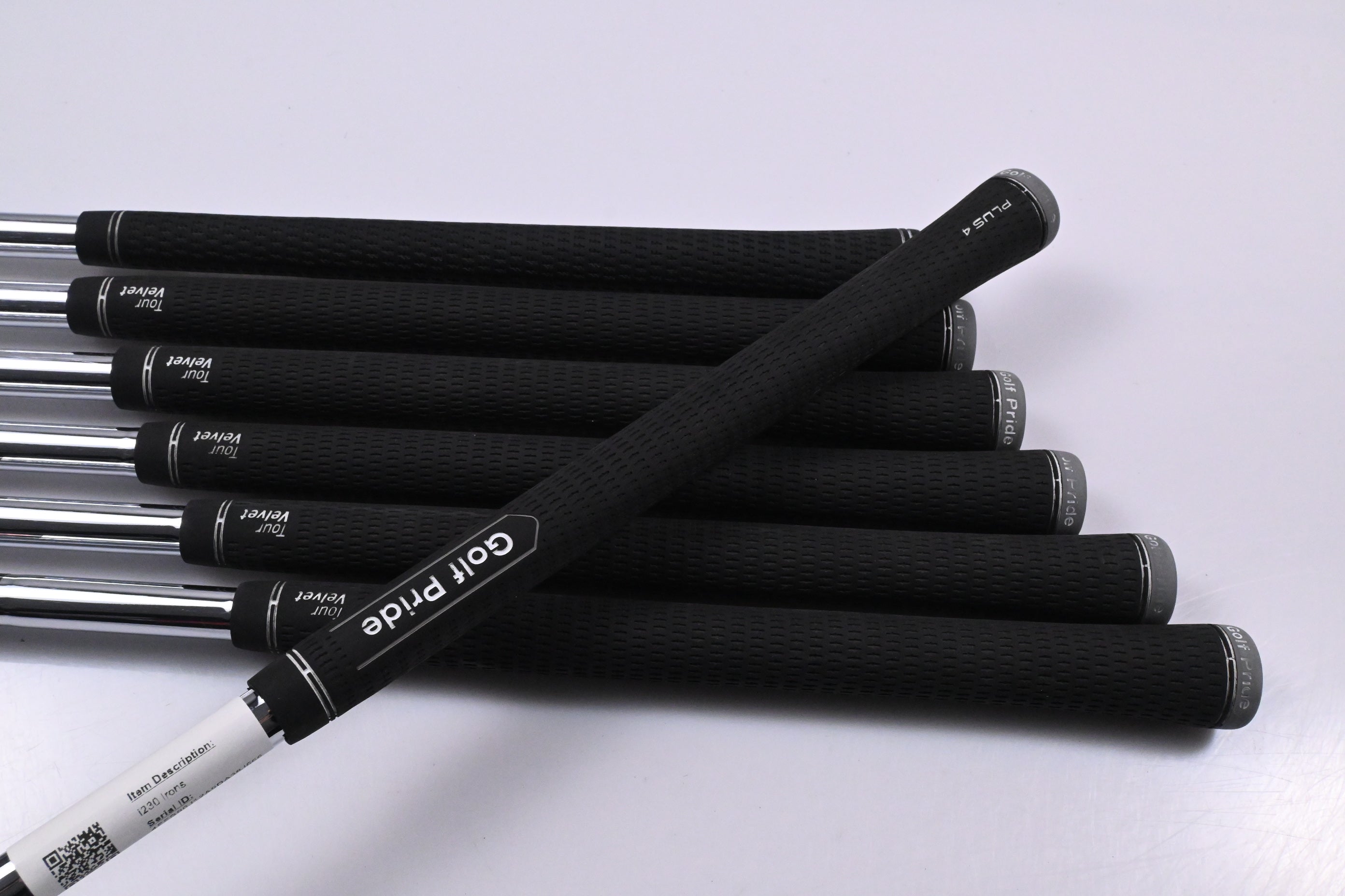 Ping i230 Irons / 4-PW / Blue Dot / Stiff Flex KBS Tour 120 Shafts