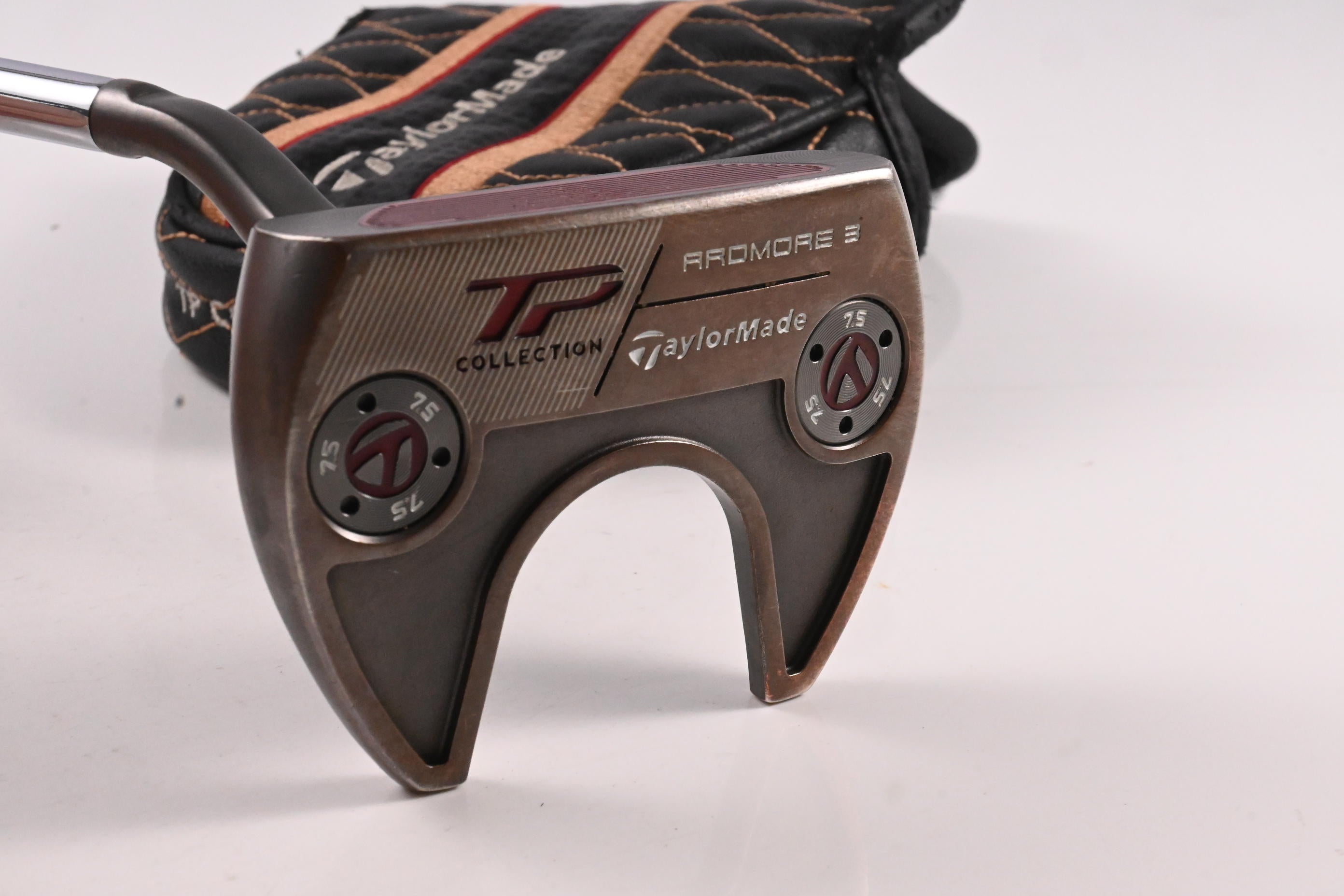 Left Hand Taylormade TP Black Copper Collection Ardmore 3 Putter / 34 Inch