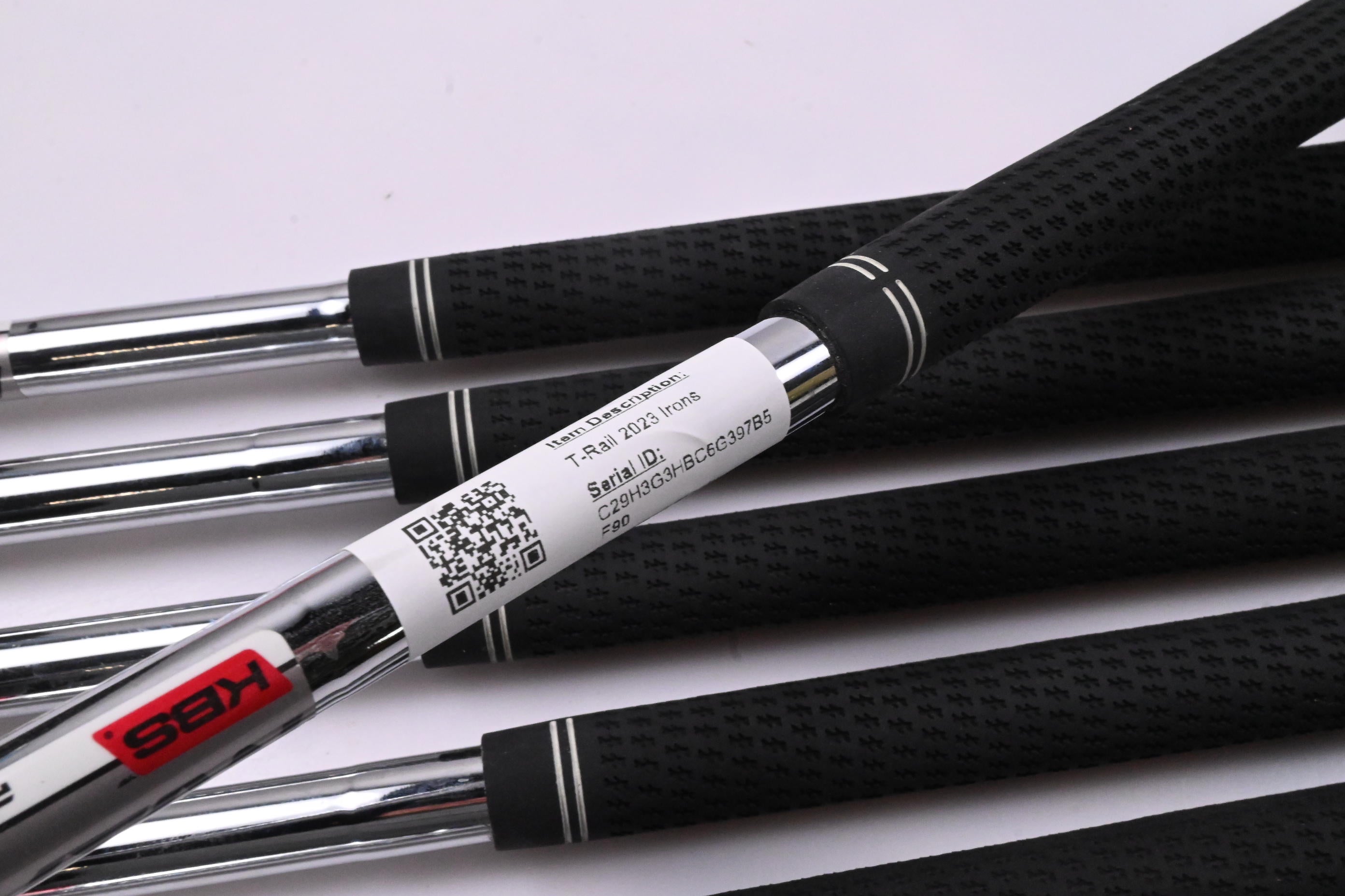 Cobra T-Rail 2023 Irons / 5-PW+SW / Regular Flex KBS MAX 85 Shafts