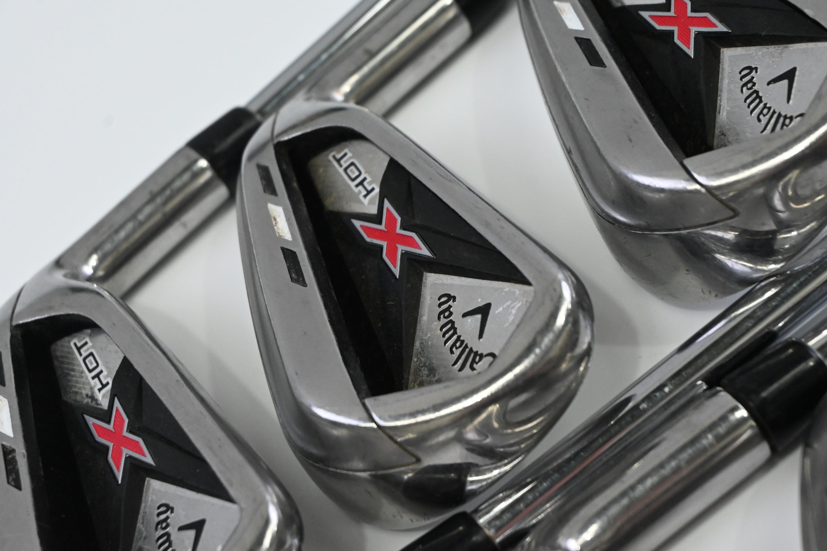 Callaway X Hot Irons / 6-PW+SW / Stiff Flex Speed Step 85 Shafts