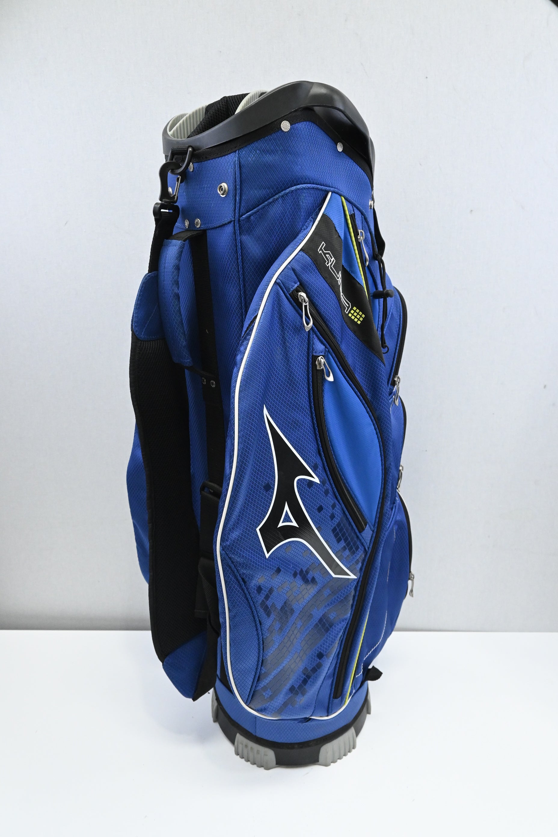 Mizuno Kuma Cart Bag / 14-Way / Blue, Black