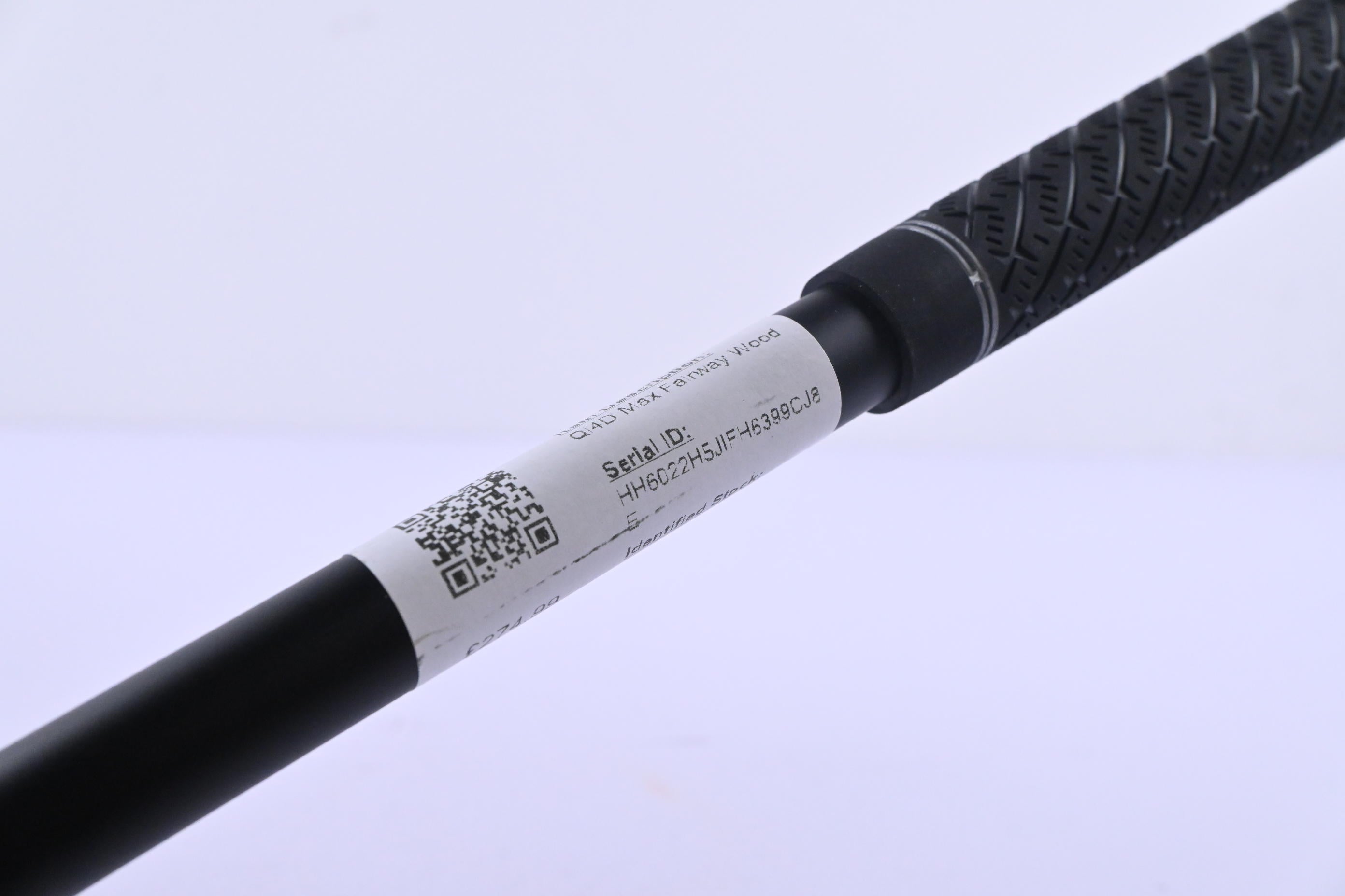 Left Hand Taylormade Qi4D Max #3 Wood / 15 Degree / Regular Flex REAX 55 Shaft