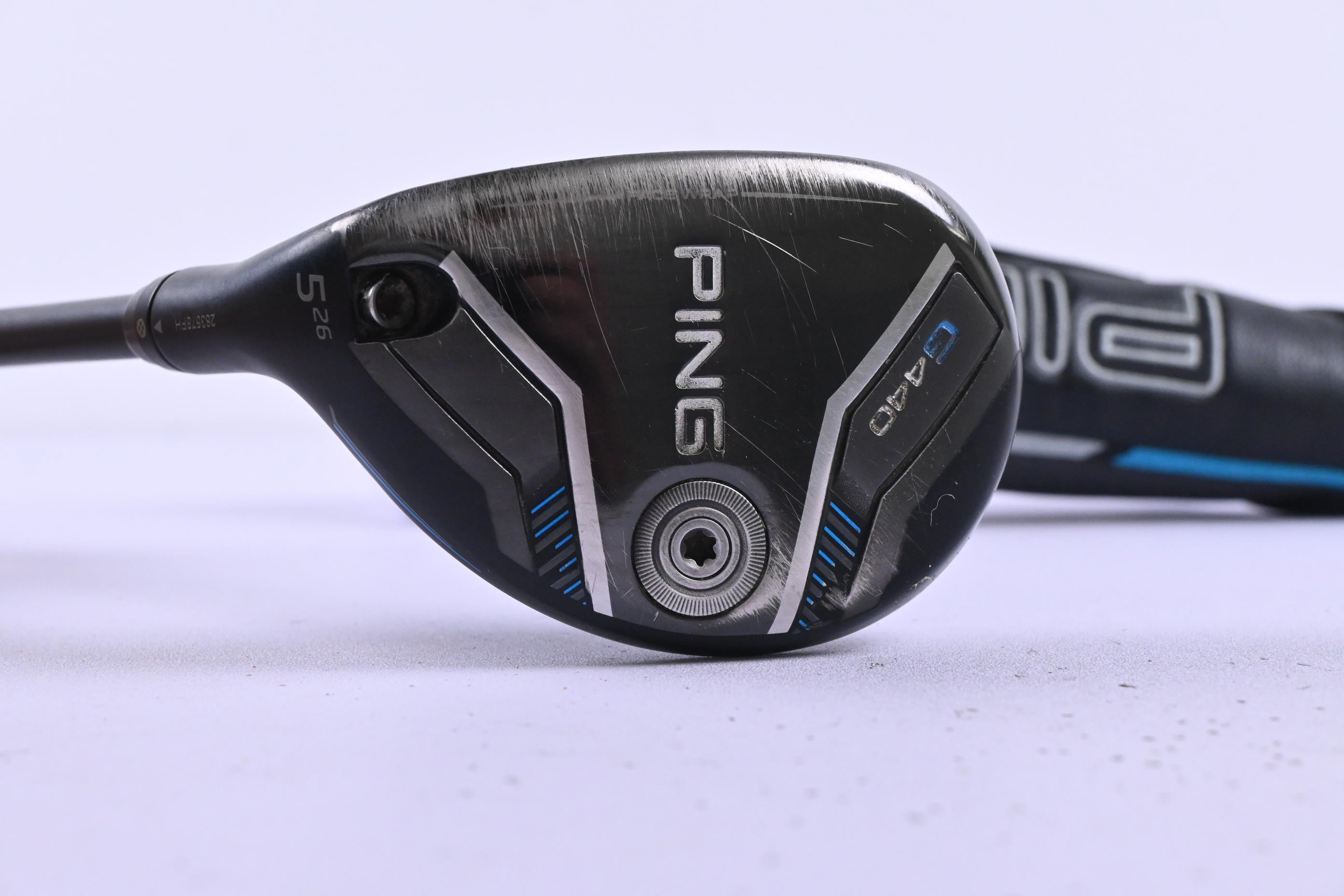 Left Hand Ping G440 #5 Hybrid / 26 Degree / Regular Flex Ping Alta CB Blue 70