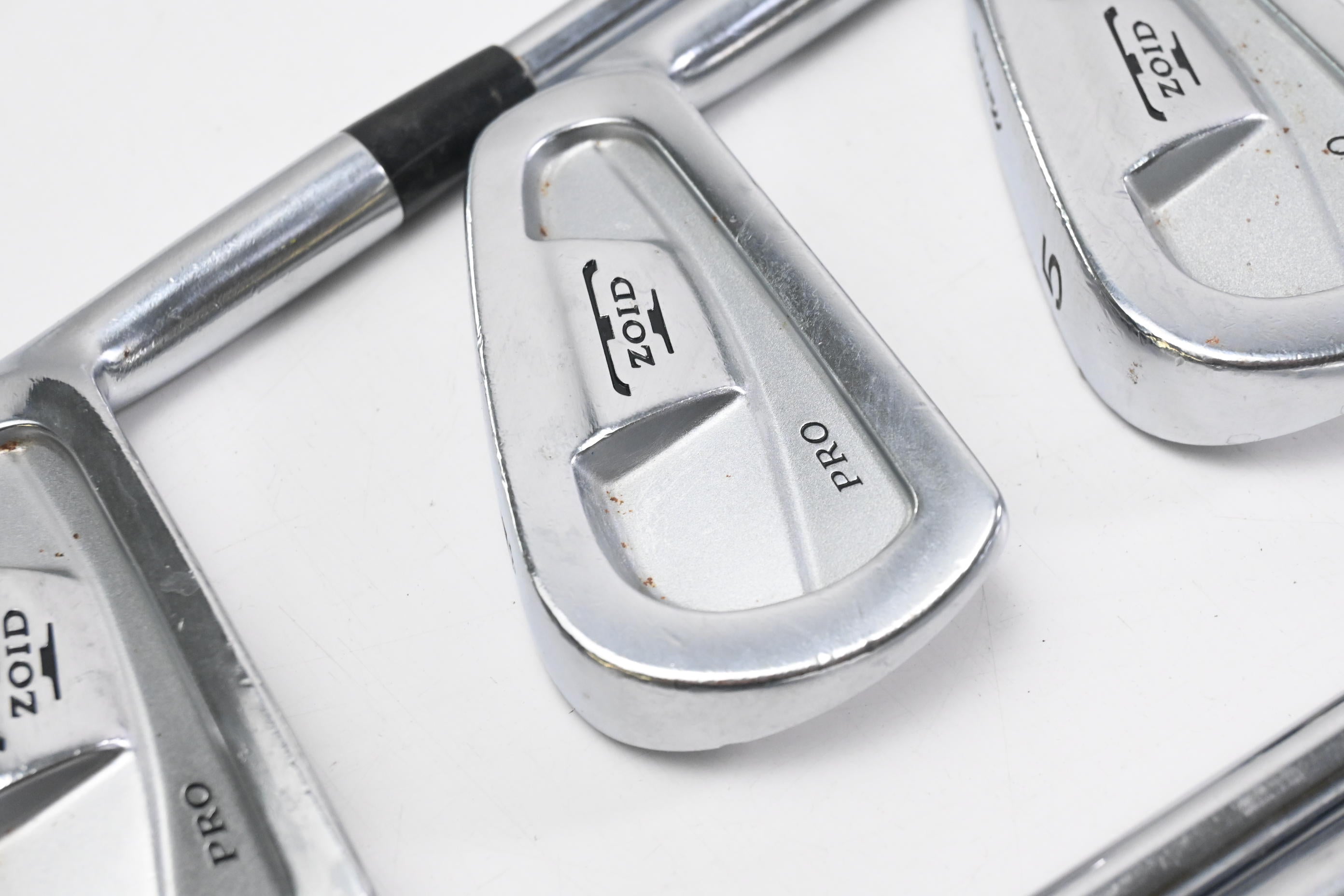 Mizuno T-Zoid Pro Irons / 3-PW / Stiff Flex Dynamic Gold SensiCore Shafts