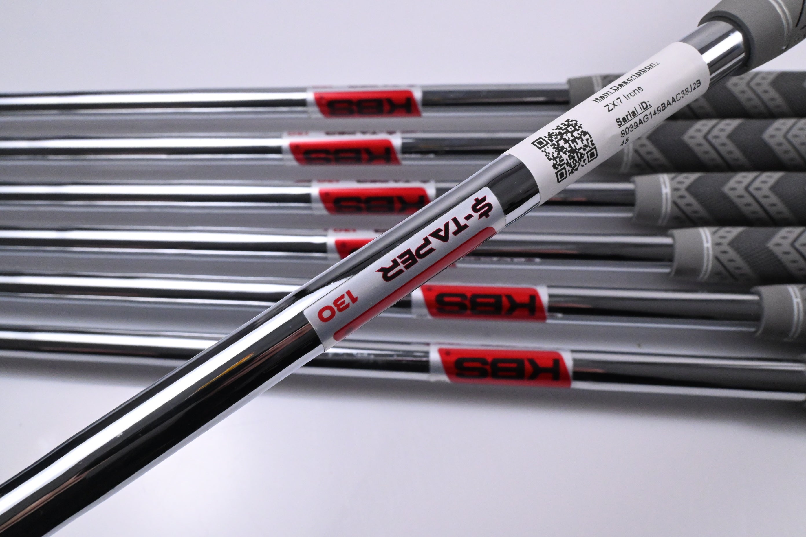 Srixon ZXi7 Irons / 4-PW / X-Flex KBS $-Taper 130 Shafts