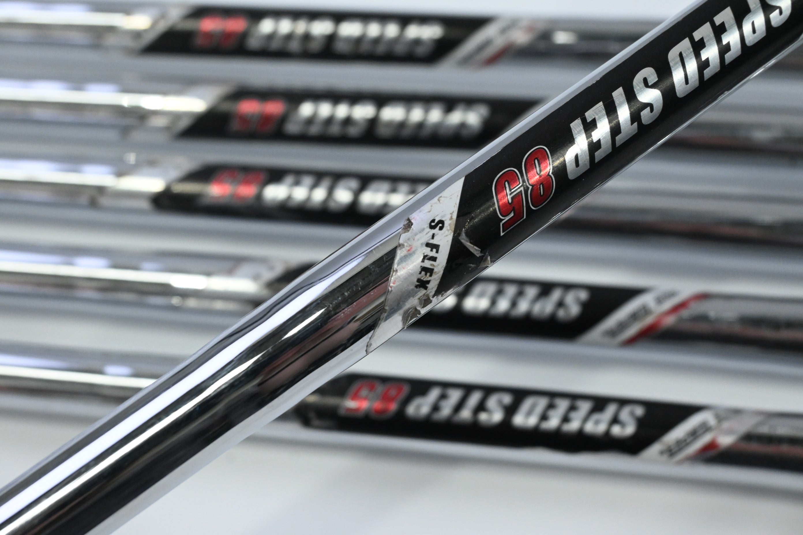 Callaway X Hot Irons / 6-PW+SW / Stiff Flex Speed Step 85 Shafts