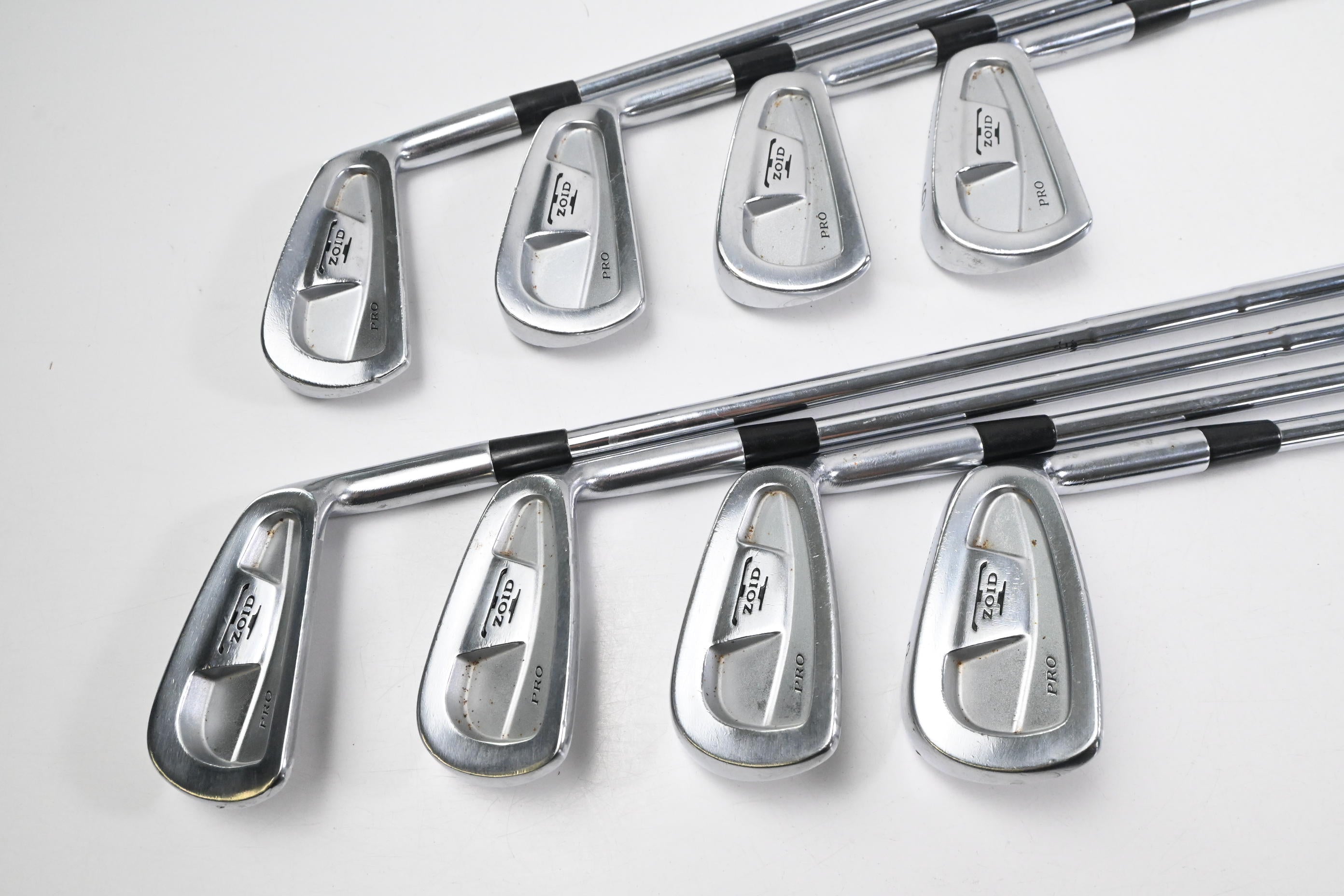 Mizuno T-Zoid Pro Irons / 3-PW / Stiff Flex Dynamic Gold SensiCore Shafts