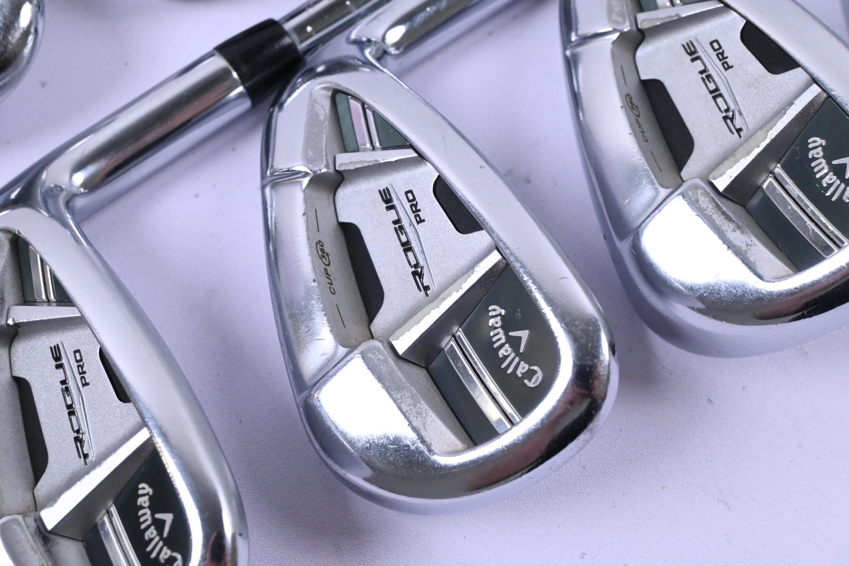 Callaway Rogue Pro Irons / 4-PW+GW / Stiff Flex True Temper XP 105 ST15 S300