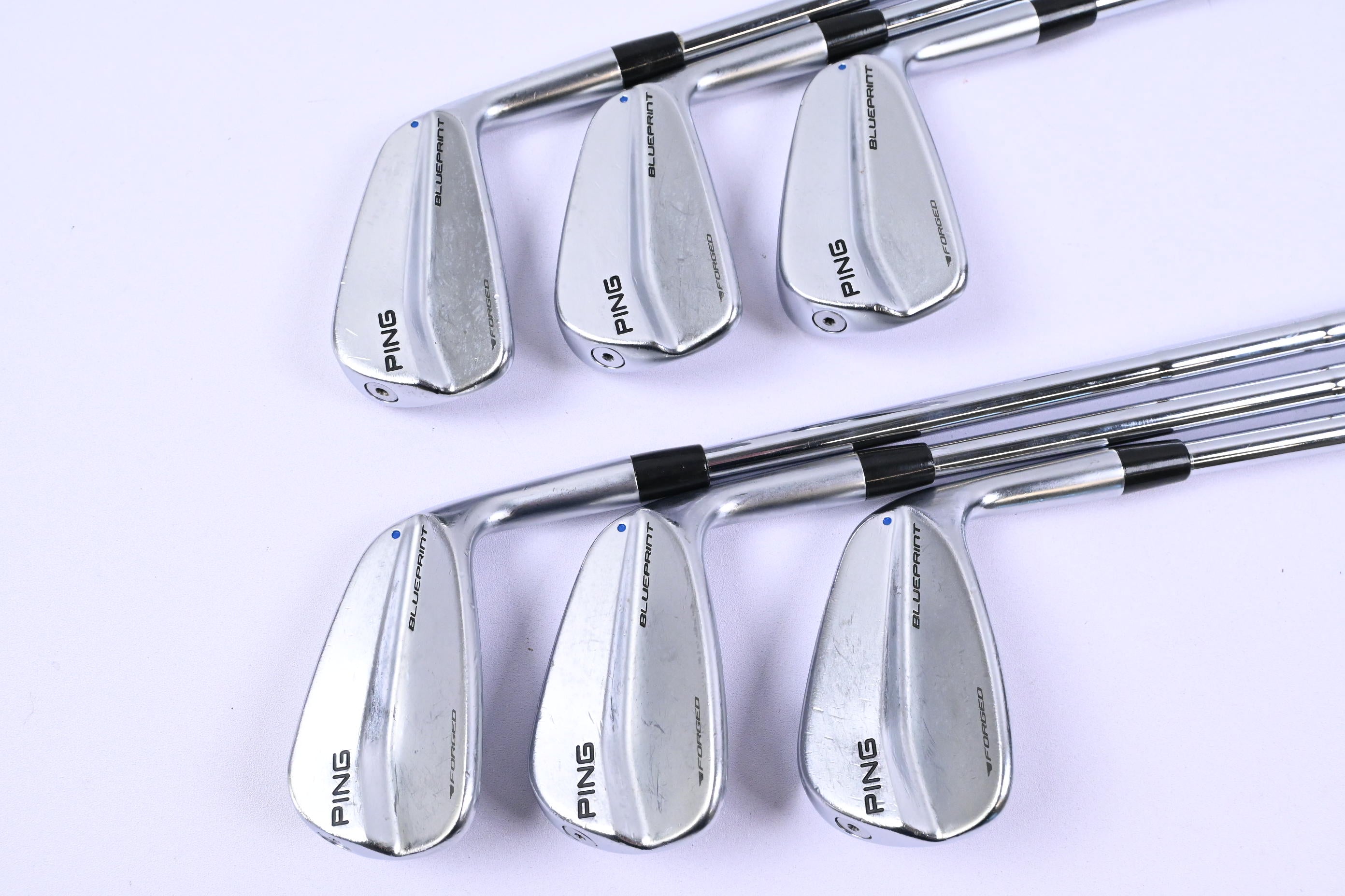 Ping Blueprint Irons / 5-PW / Blue Dot / X-Flex Steel Shafts