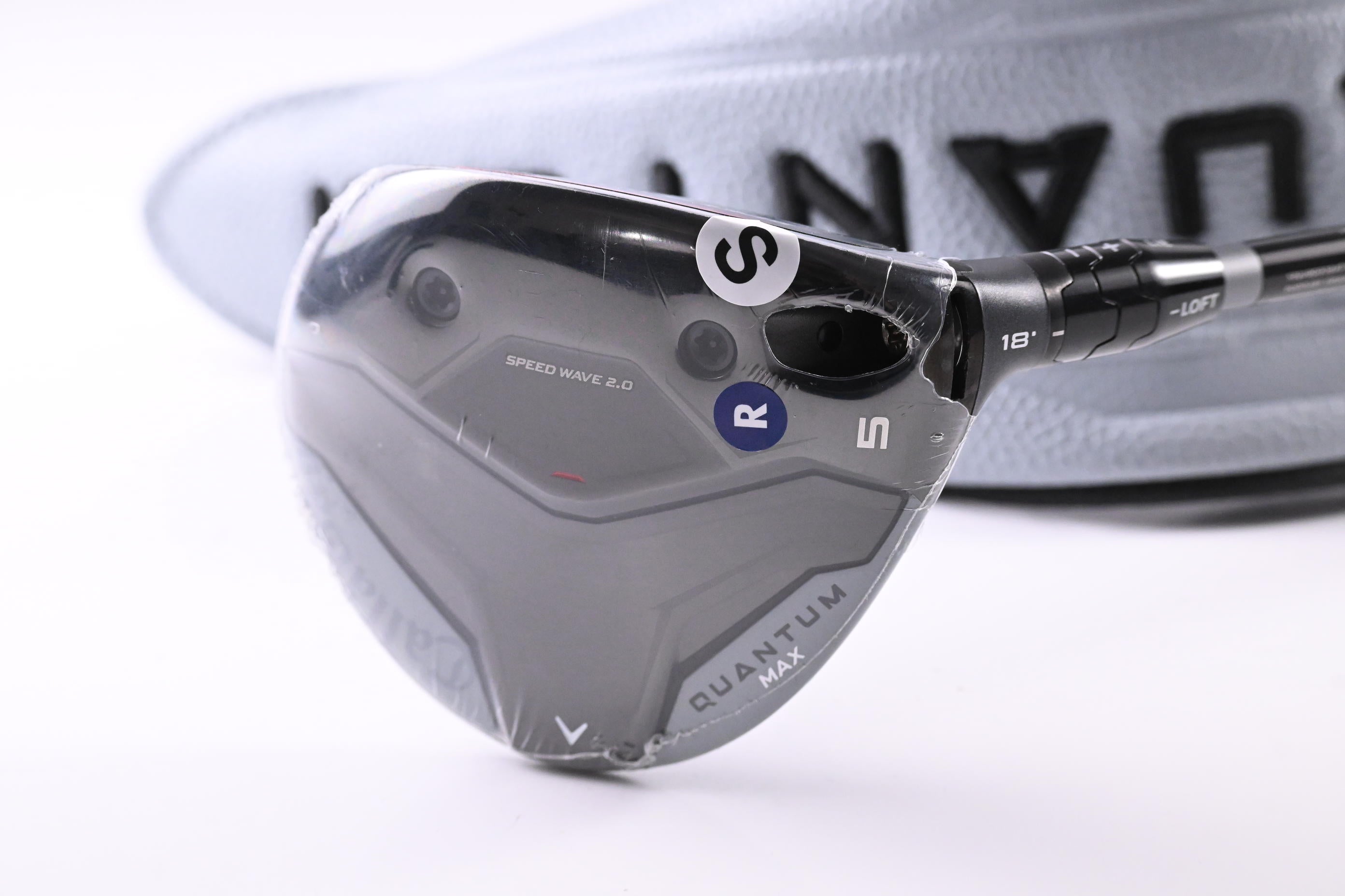 Callaway Quantum Max #5 Wood / 18 Degree / Regular Flex Denali Frost Silver 60