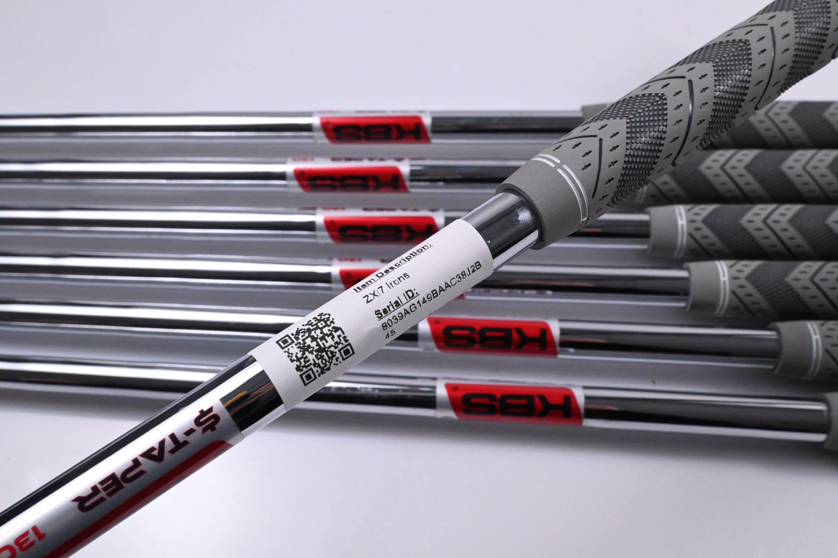 Srixon ZXi7 Irons / 4-PW / X-Flex KBS $-Taper 130 Shafts