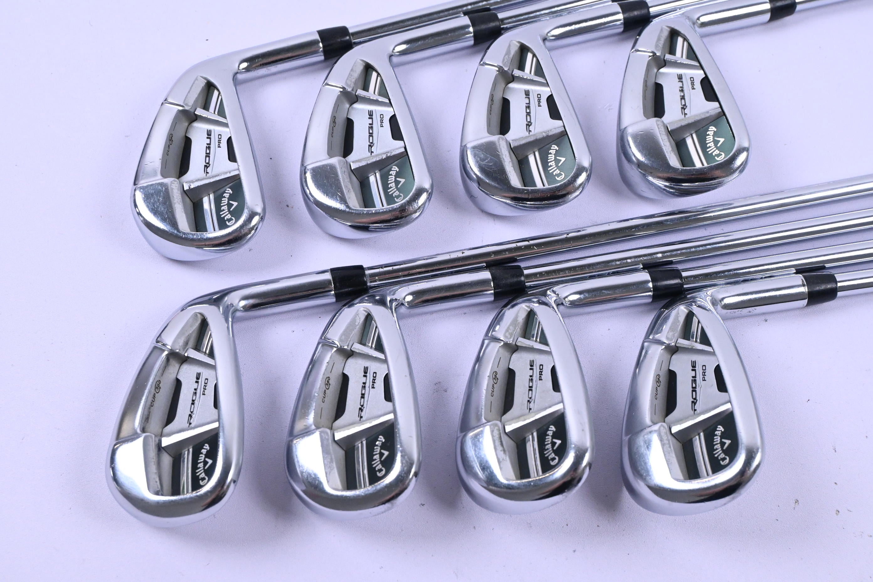 Callaway Rogue Pro Irons / 4-PW+GW / Stiff Flex True Temper XP 105 ST15 S300