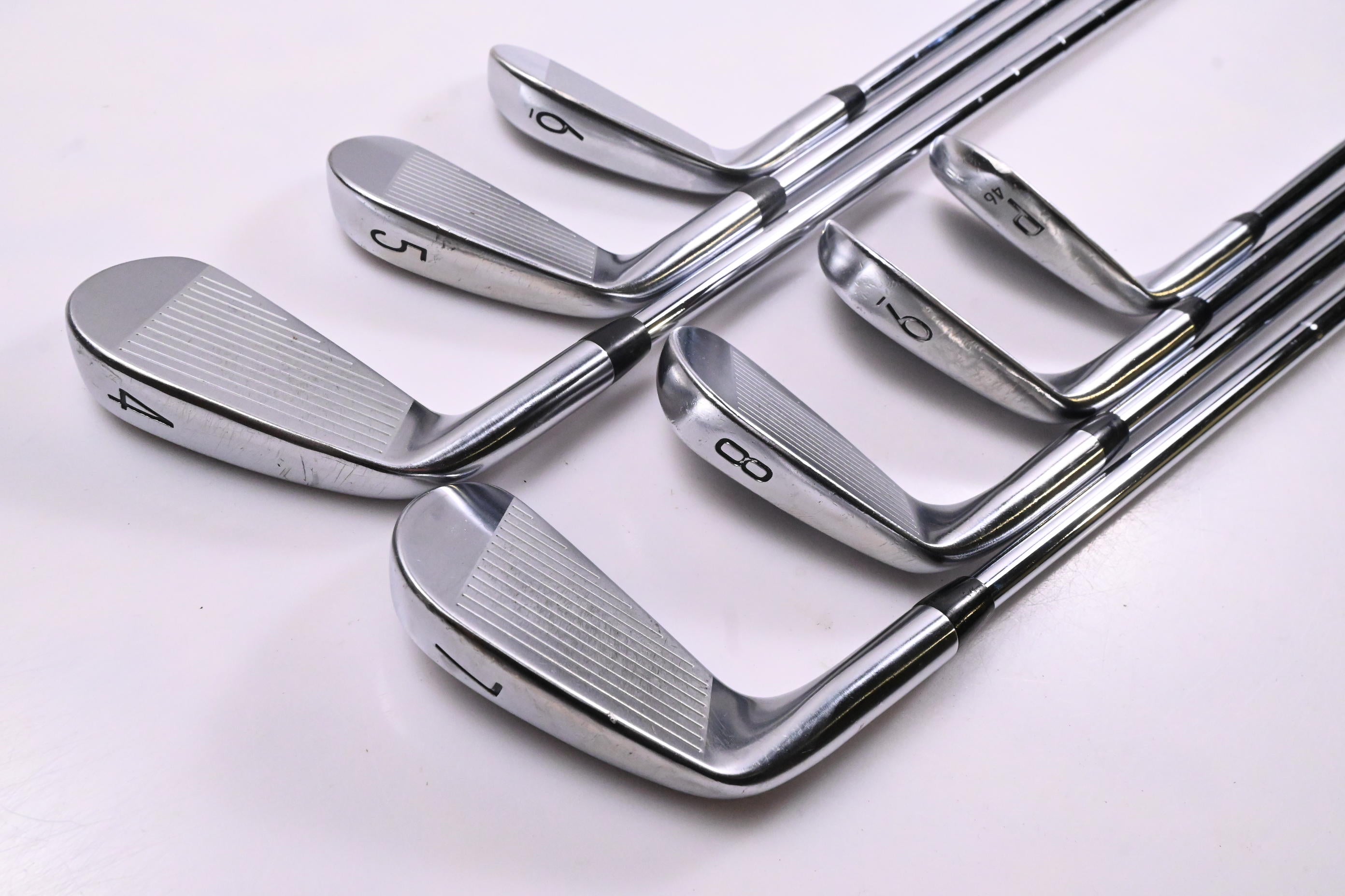Titleist T100 2021 Irons / 4-PW / Stiff Flex AMT Tour White S300 Shafts