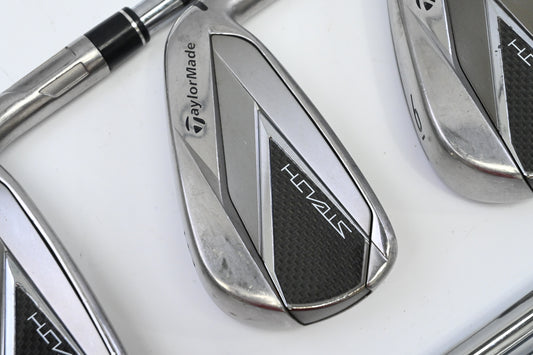 Taylormade Stealth Irons / 4-PW / Stiff Flex Dynamic Gold 105 S300 Shafts