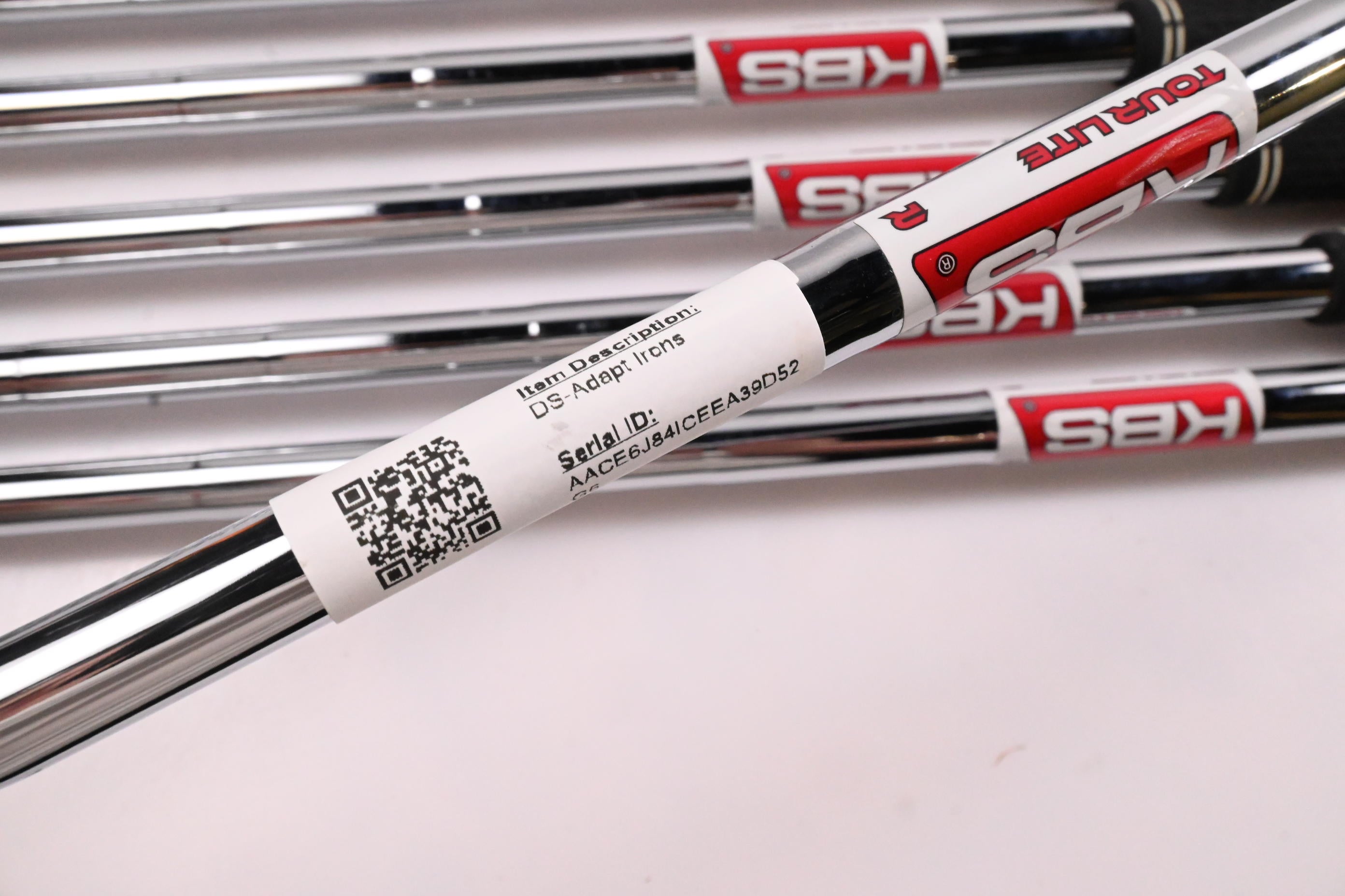 Cobra DS-Adapt Irons / 5-PW+GW / Regular Flex KBS Tour Lite Shafts
