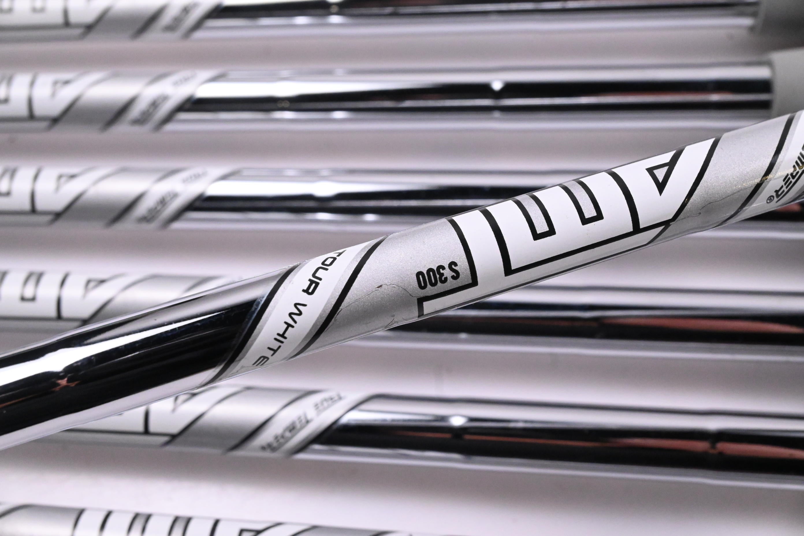 Titleist T100 2021 Irons / 4-PW / Stiff Flex AMT Tour White S300 Shafts