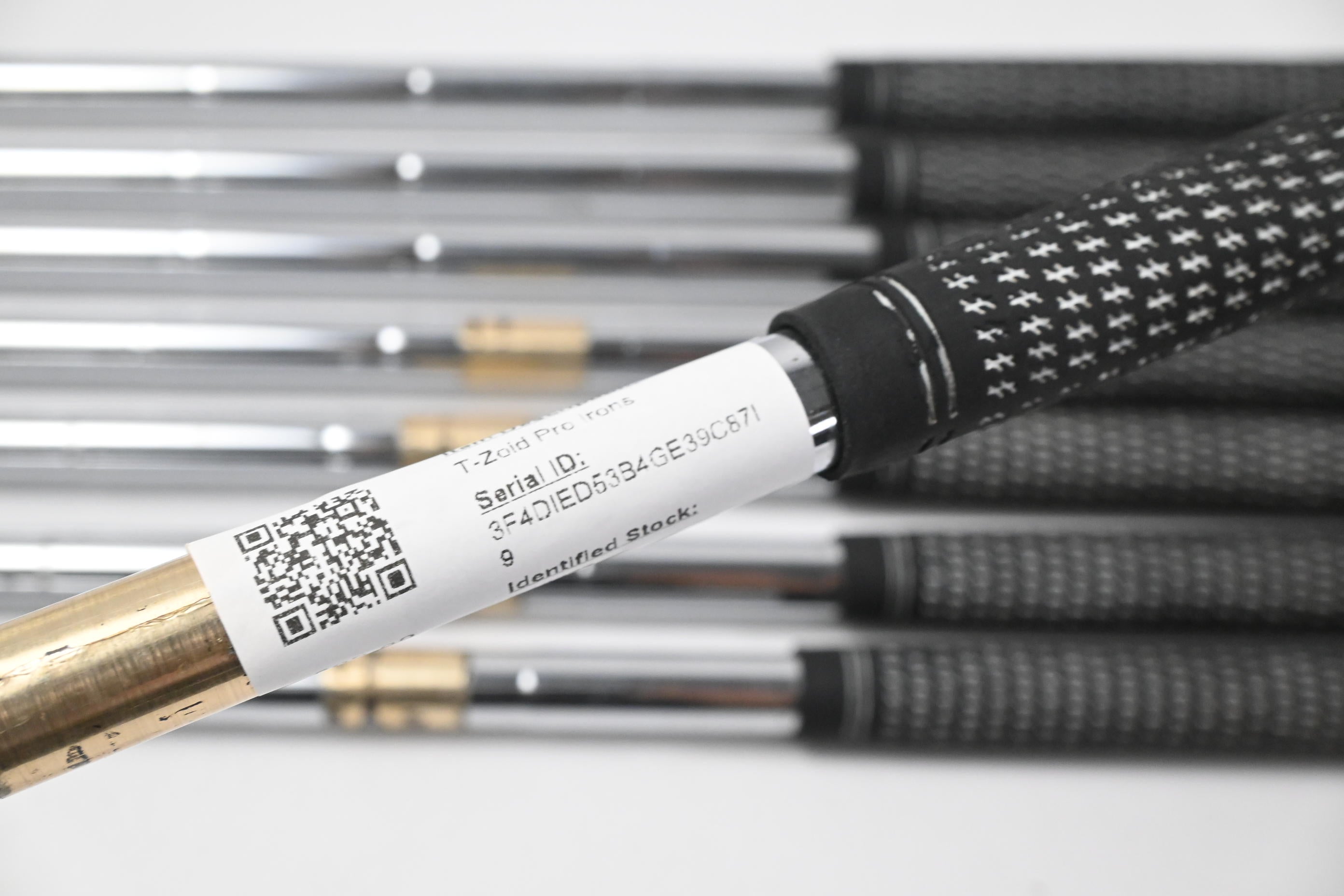 Mizuno T-Zoid Pro Irons / 3-PW / Stiff Flex Dynamic Gold SensiCore Shafts
