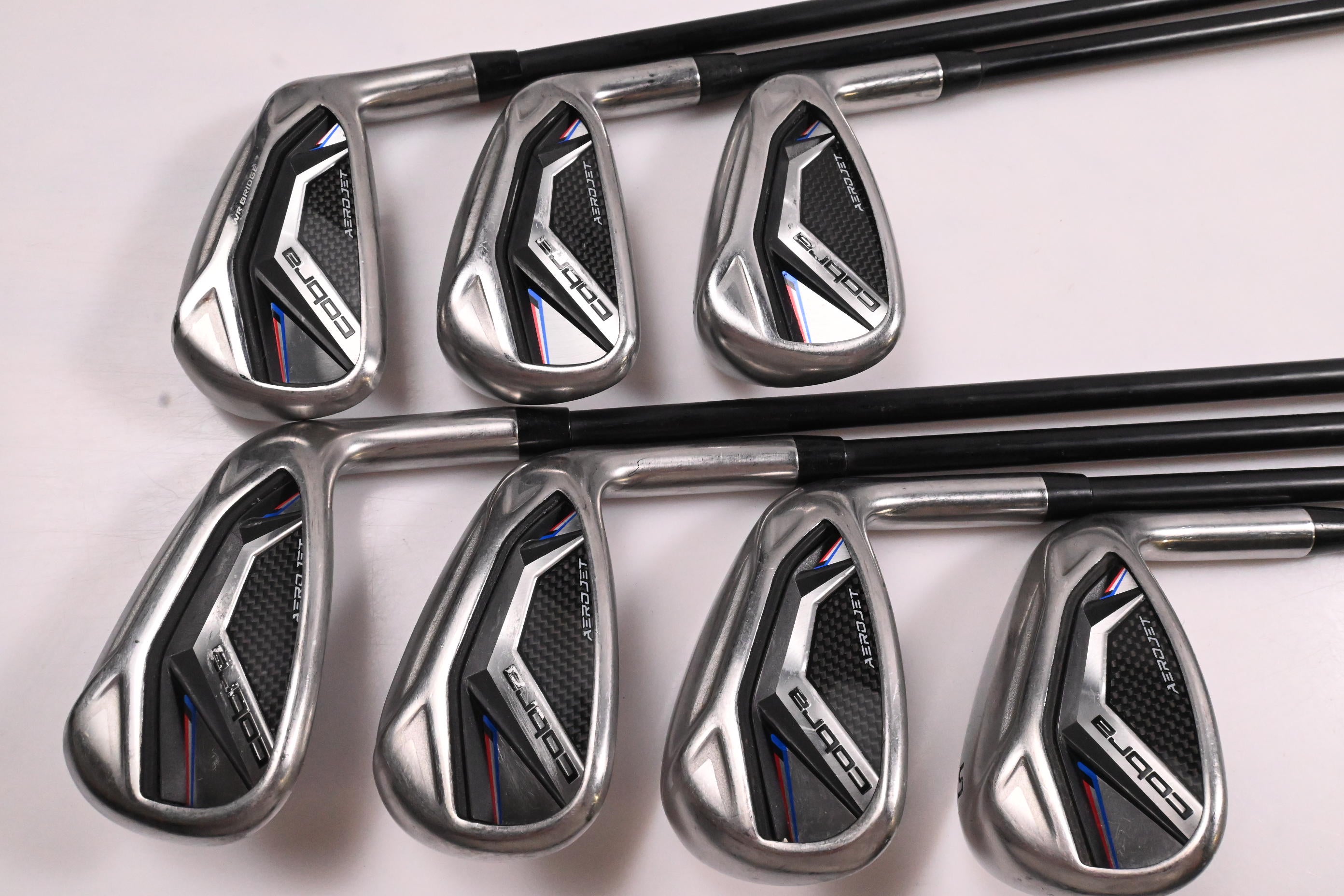 Cobra Aerojet Irons / 6-PW+GW+SW / Regular Flex KBS PGI 75 Shafts