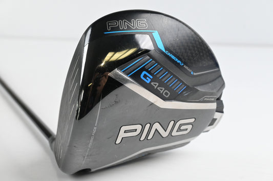 Left Hand Ping G440 Max Driver / 10.5 Degree / Regular Flex KBS TD 50 Shaft