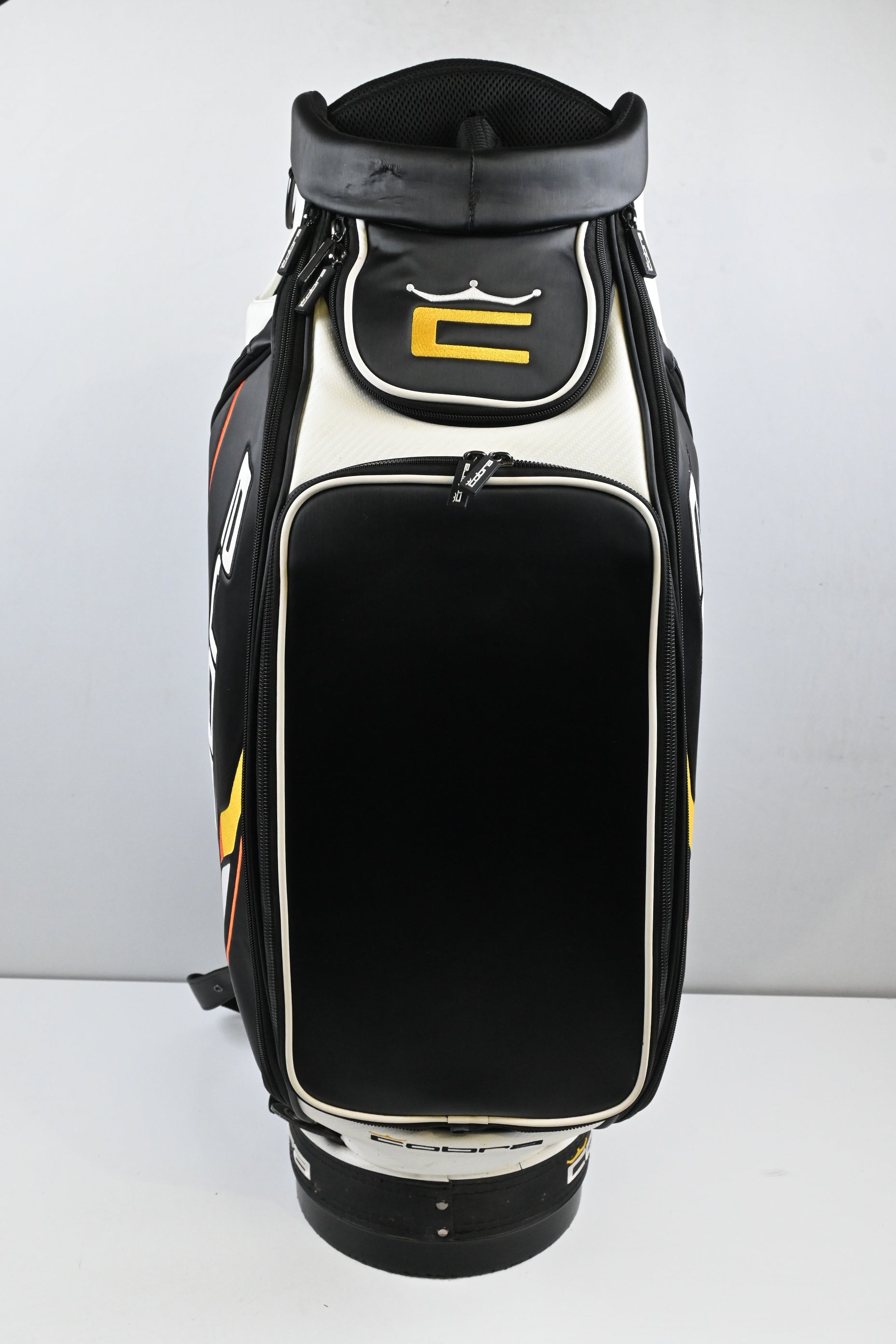 Cobra x Vessel Staff 2022 Tour Bag / 6-Way Divider / Black, White