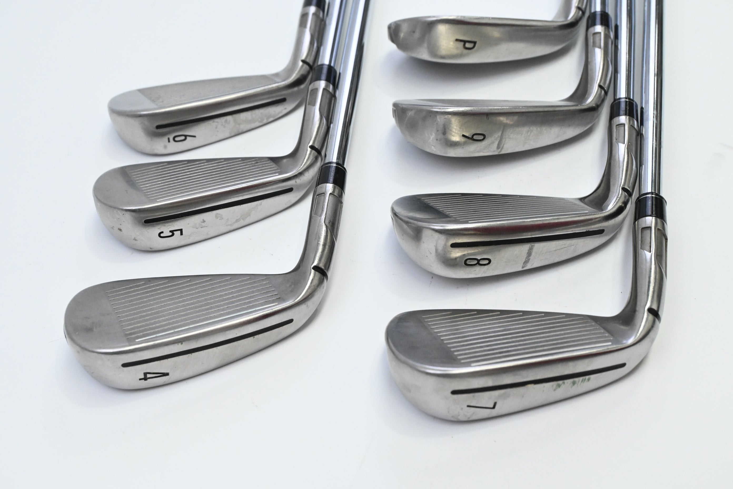 Taylormade Stealth Irons / 4-PW / Stiff Flex Dynamic Gold 105 S300 Shafts