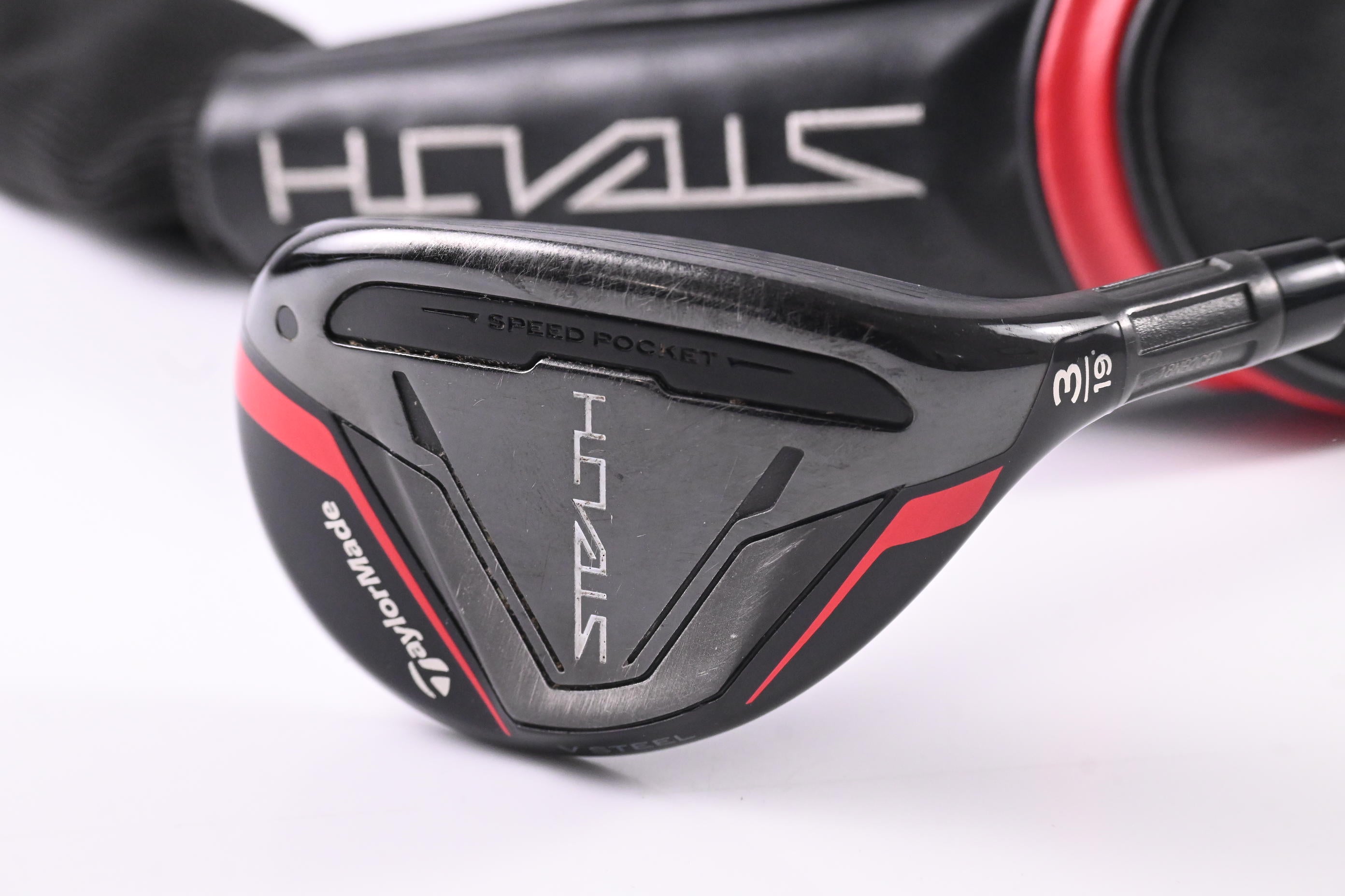 Taylormade Stealth #3 Hybrid / 19 Degree / Regular Flex Ventus Red 6 Shaft